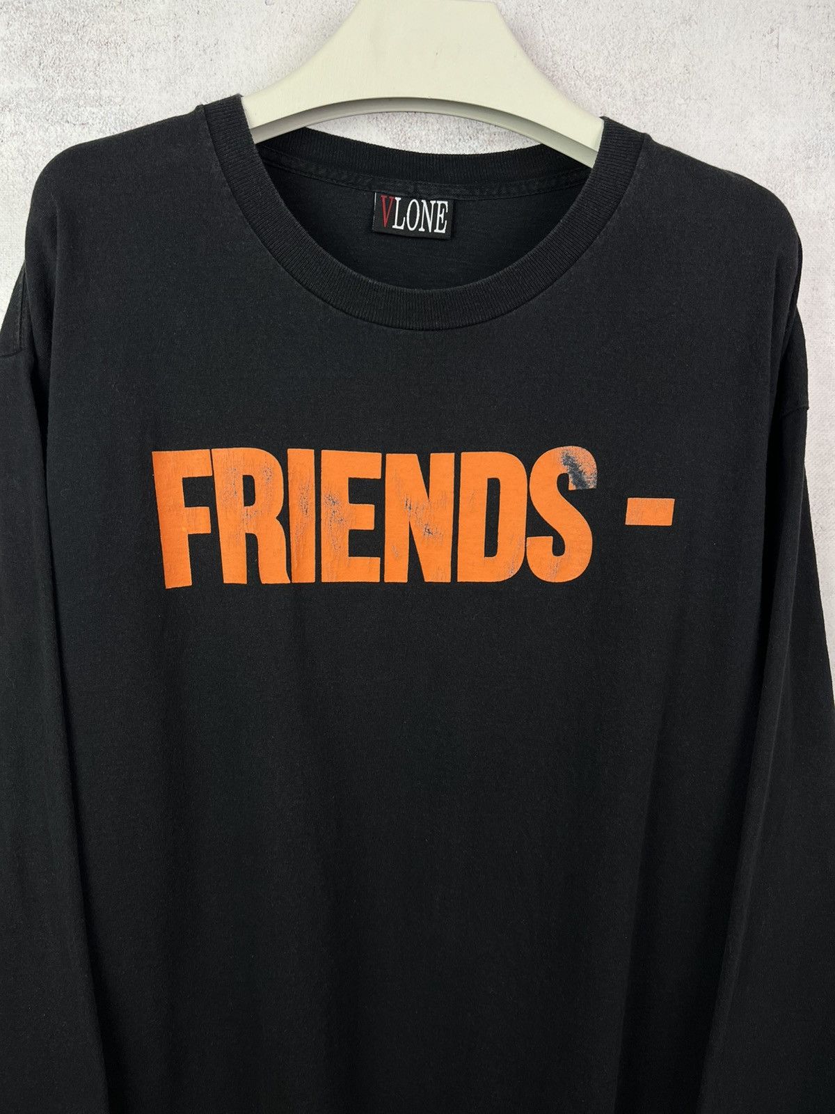 Vlone Vintage Vlone Friends Long-sleeve Shirt Rare Retro Hype Y2K Size US XXL / EU 58 / 5 - 3 Thumbnail
