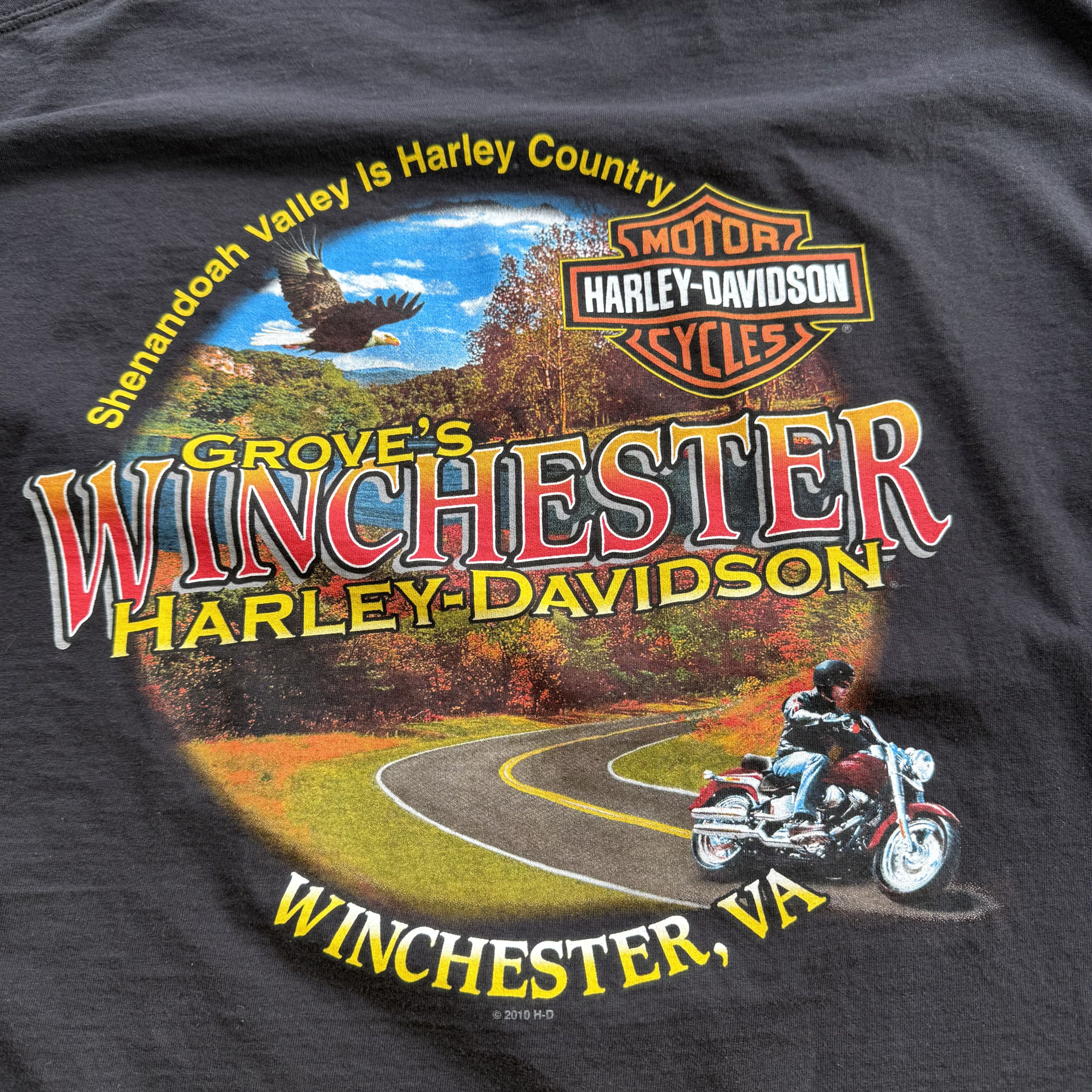 Harley Davidson Harley Davidson Winchester Virginia T Shirt Size US XXL / EU 58 / 5 - 4 Thumbnail