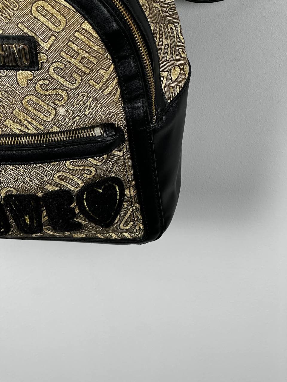 Moschino Love Moschino Luxury Leather Iconic Backpack Size ONE SIZE - 5 Thumbnail