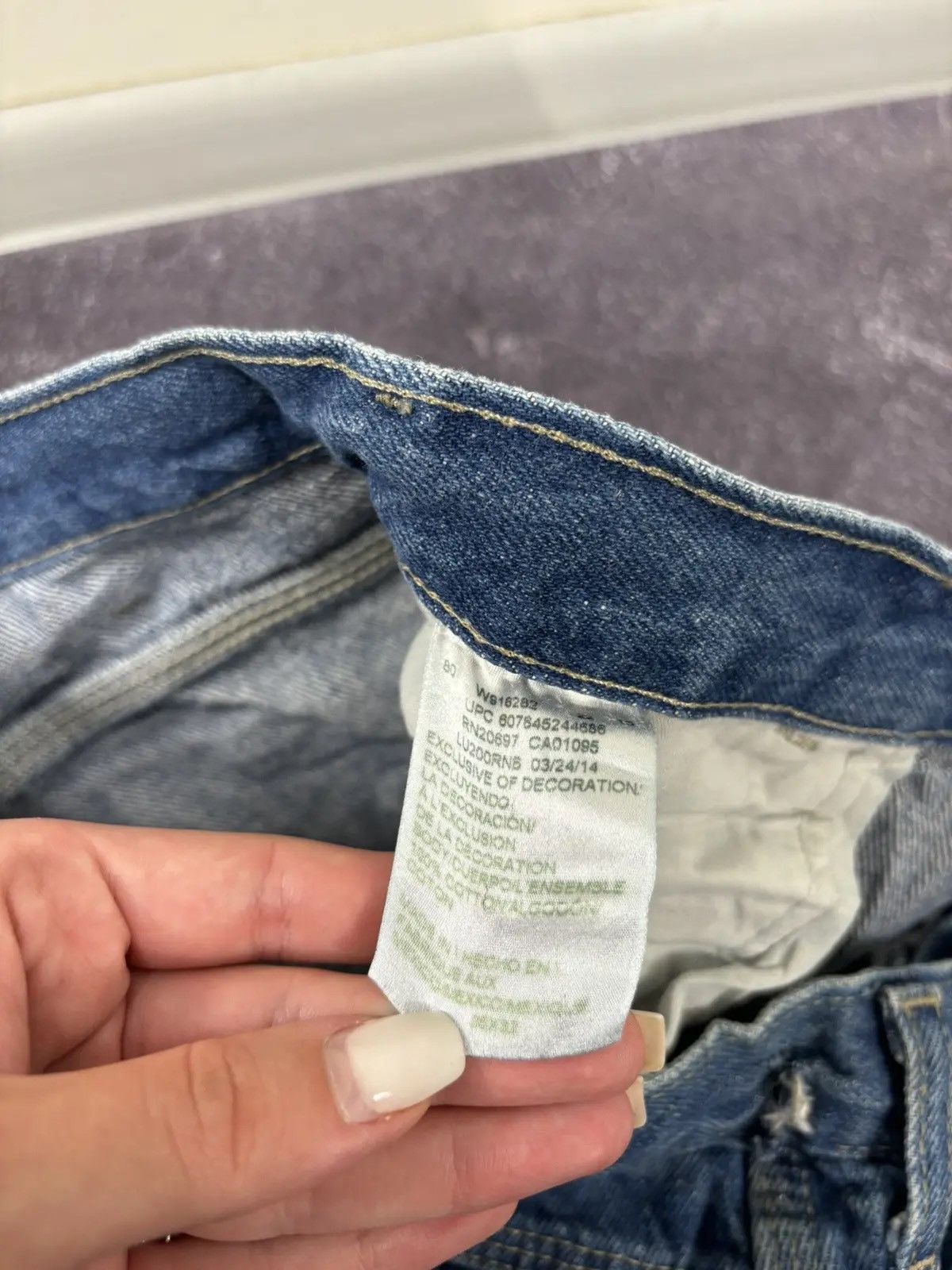 Dickies × Vintage Vintage Dickies Y2K Relaxed Fit USA Hype Blue Denim Jeans Size US 36 / EU 52 - 9 Thumbnail