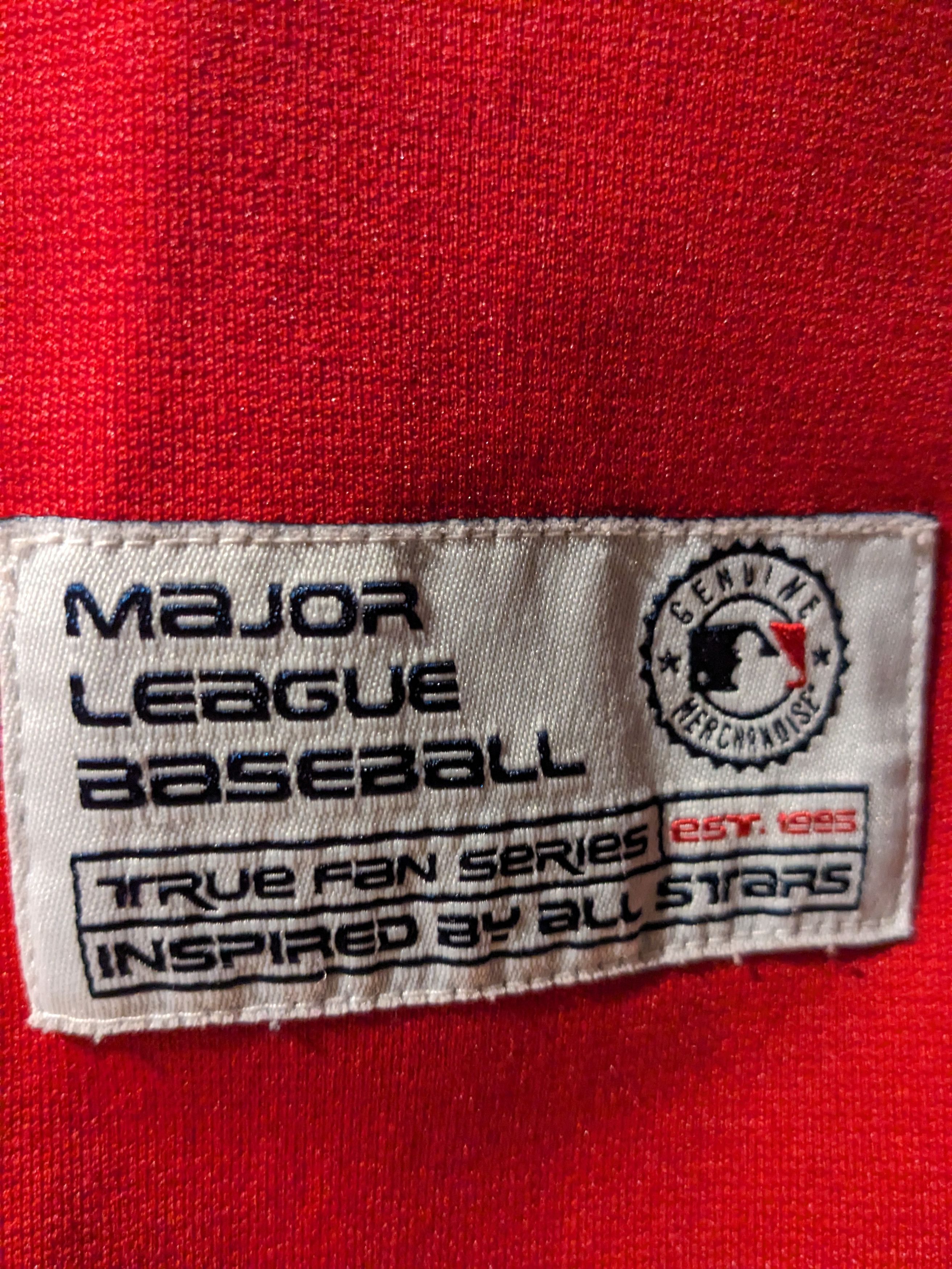 MLB × Vintage Vintage Boston Red Sox Tru Fan Red Large Jersey Size US L / EU 52-54 / 3 - 5 Thumbnail
