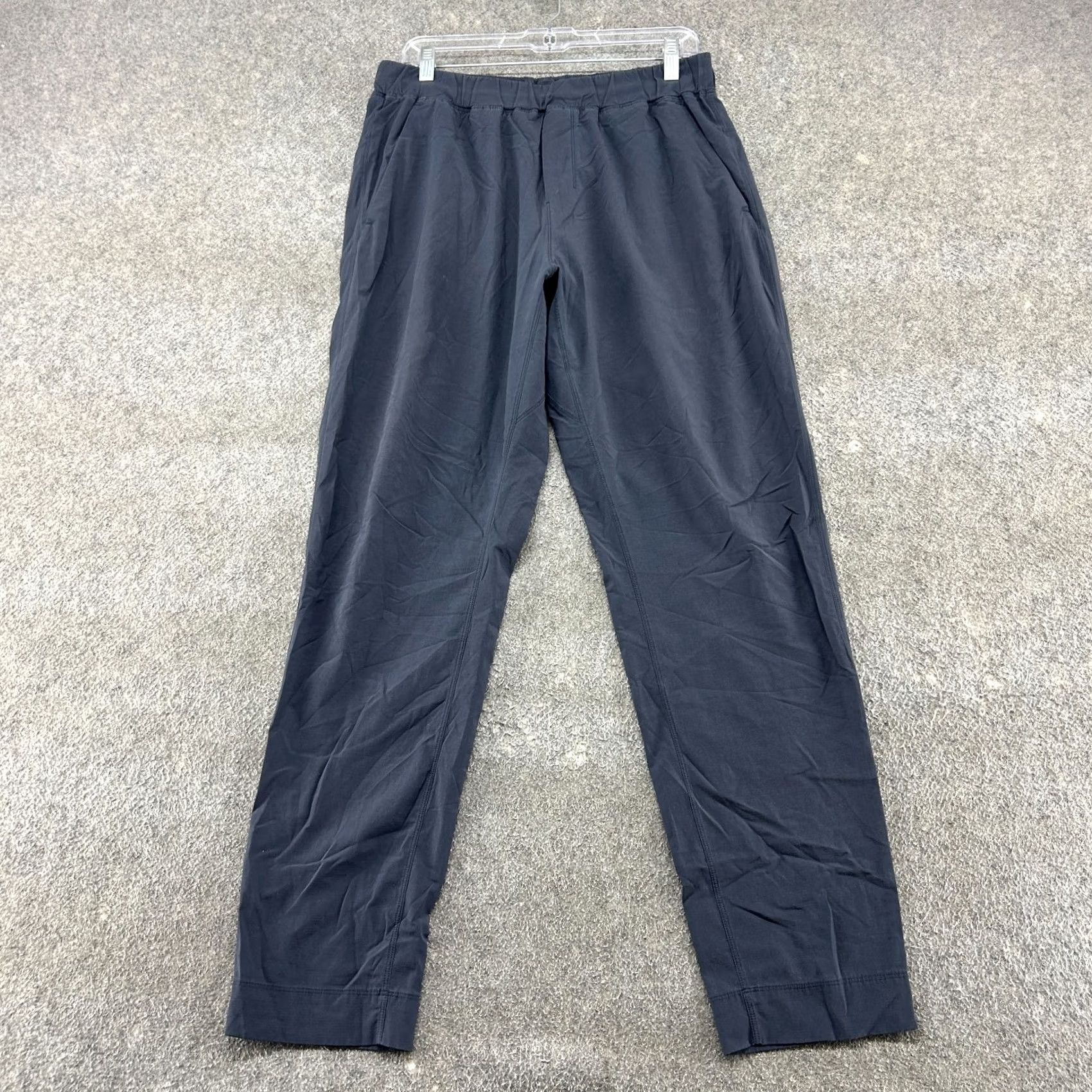 Lululemon Lululemon ABC Jogger Pants Mens Large Blue Regular Tapered Slim Fit Drawstring Pocketed Quick Dry Breathable Size US 33 - 2 Thumbnail