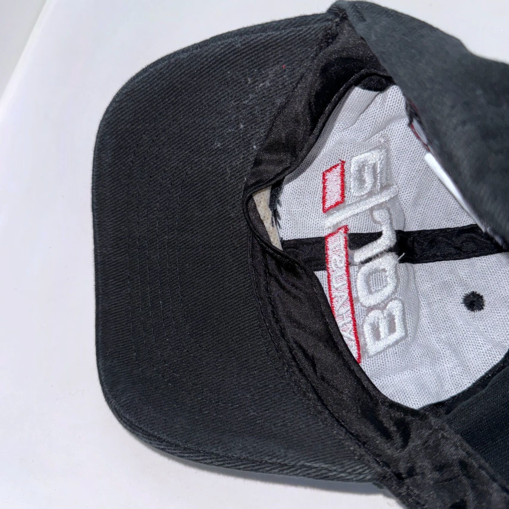 Vintage BORLA Exhaust Systems Black Snapback Hat Racing Cap, Adjustable, Cotton Canvas, Men, Logo, Lightweight, Breathable, Casual Cap Size ONE SIZE - 5 Thumbnail