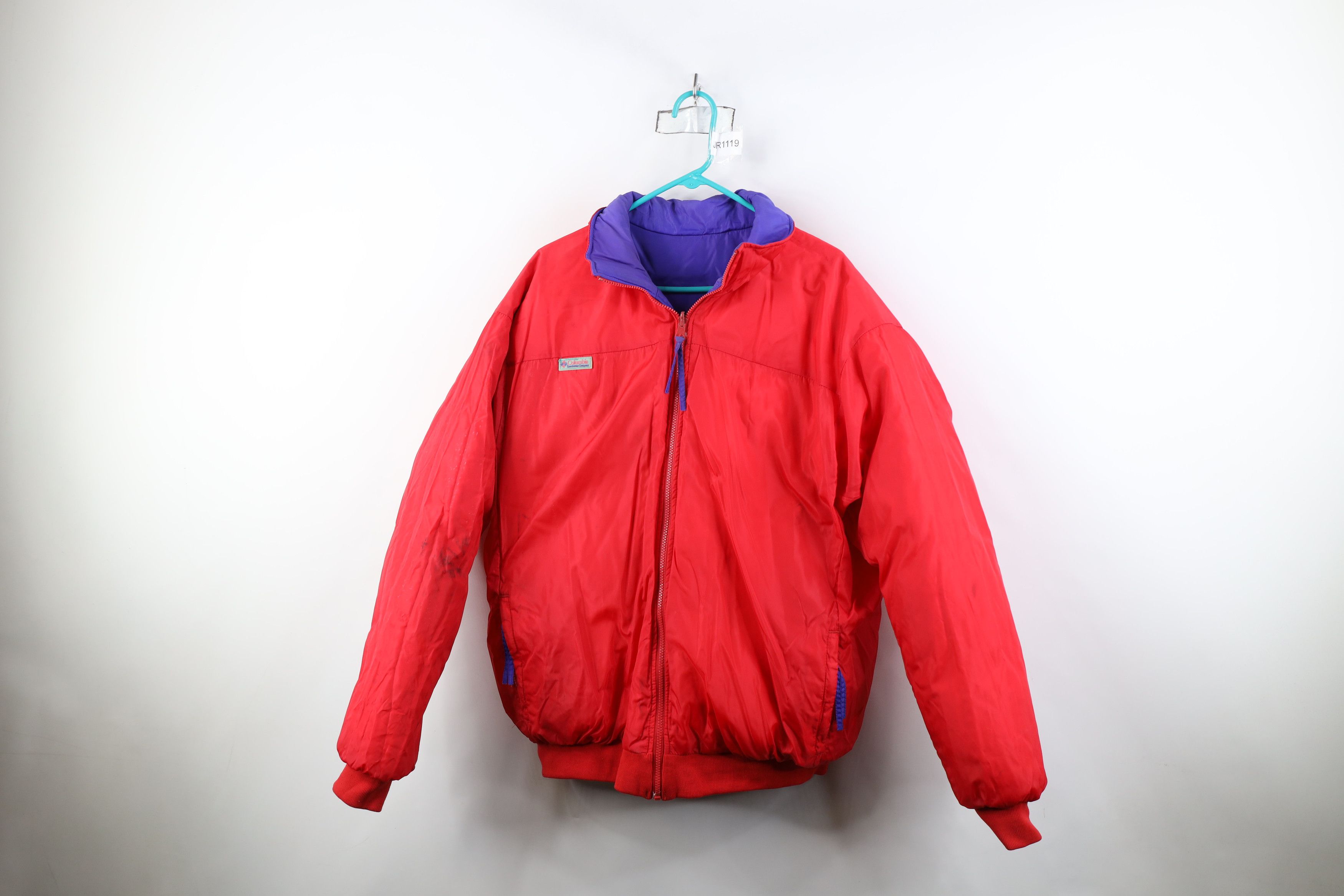 Columbia Vintage 90s Columbia Reversible Puffer Bomber Jacket Coat Size US XXL / EU 58 / 5 - 11 Thumbnail