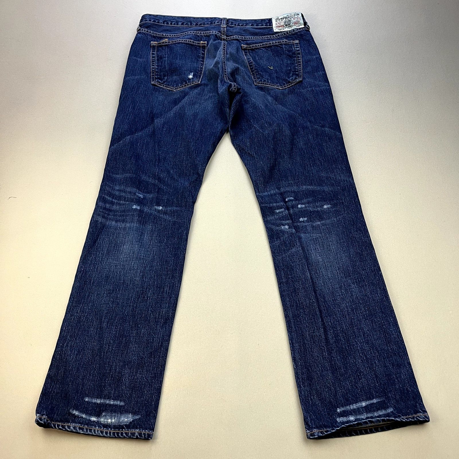 PRPS Jeans Mens 38 Blue Denim Heirloom Straight Stone Wash