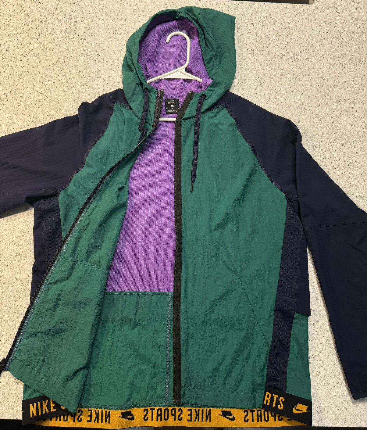 Nike Nike Clash Dri-Fit Full Zip Training Jacket Retro/Vintage Size US L / EU 52-54 / 3 - 2 Thumbnail