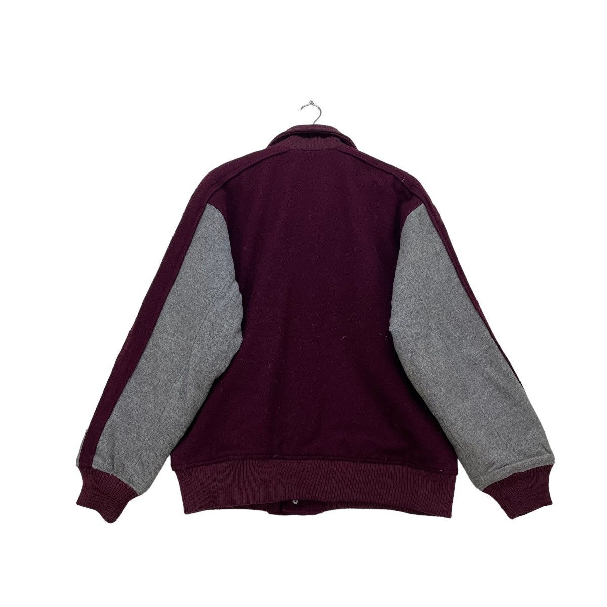 Japanese Brand × Vintage Japanese Brand Two Tone Cal Bear Varsity Wool Jacket Size US M / EU 48-50 / 2 - 2 Thumbnail