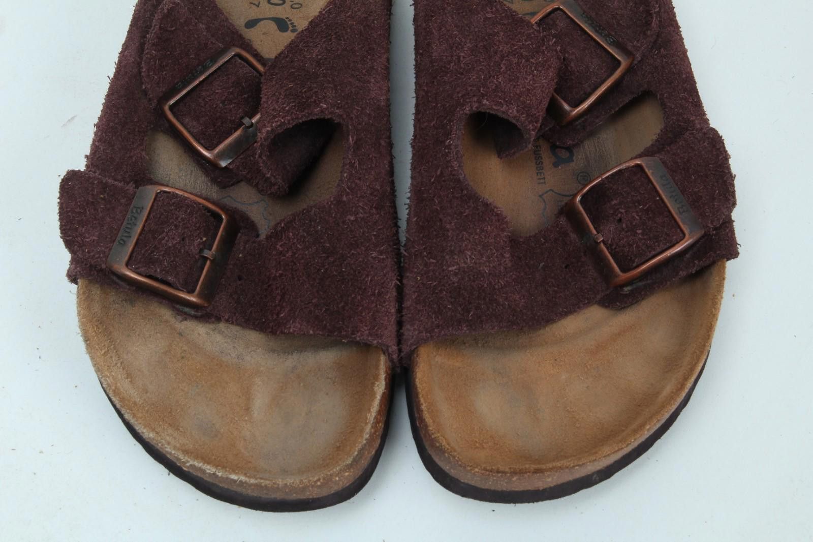 Designer Betula By Birkenstock Arizona Sandals Shoes Suede 40/ 9 Size US 9 / IT 39 - 3 Thumbnail