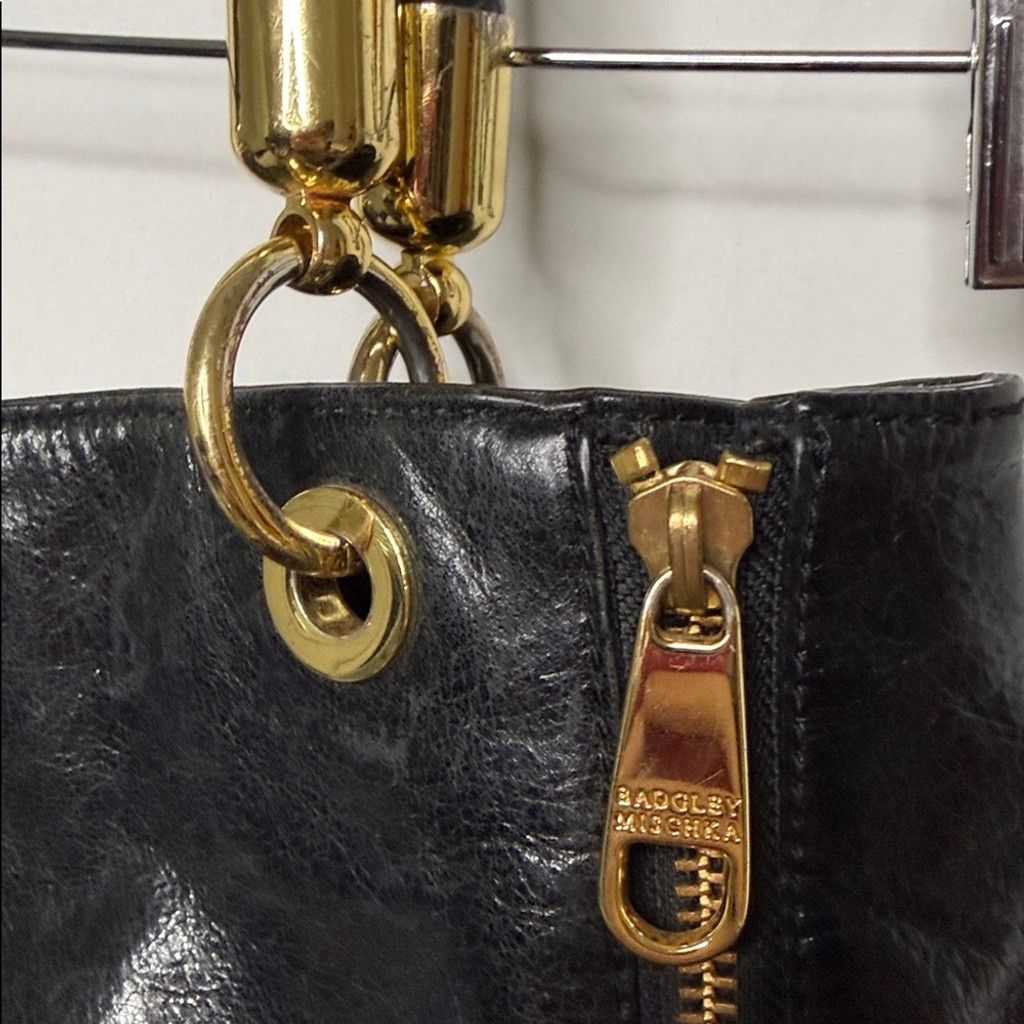 Badgley Mischka Badgley Mischka leather zipper detail rope woven strap bag Size ONE SIZE - 4 Thumbnail