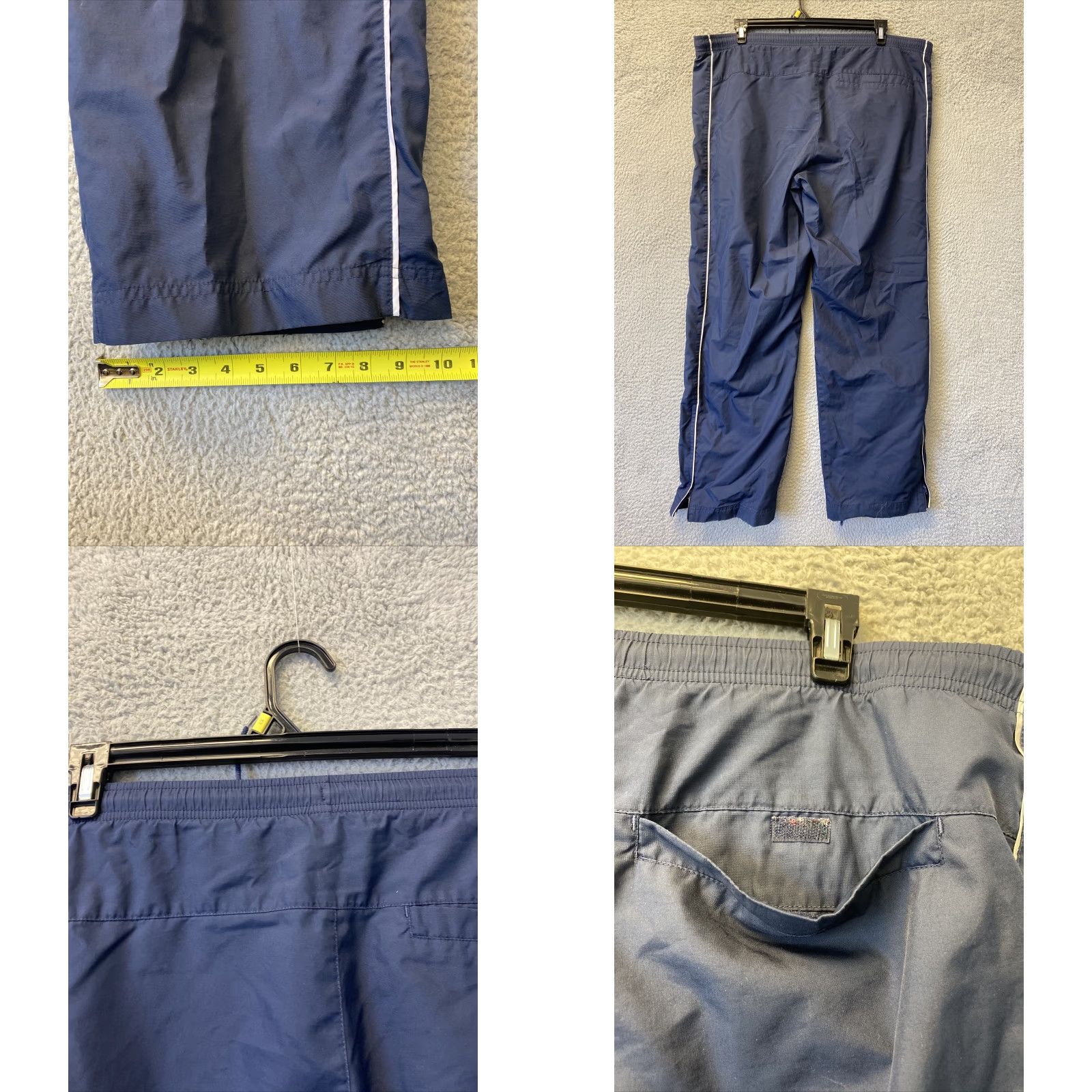 Nike Nike Sweatpants Mens XL Regular Navy Blue 40-79 40-79 Nike Sweatpants Cross Training Hiking Bootcut Pants Regular Mens Size US 36 / EU 52 - 8 Thumbnail