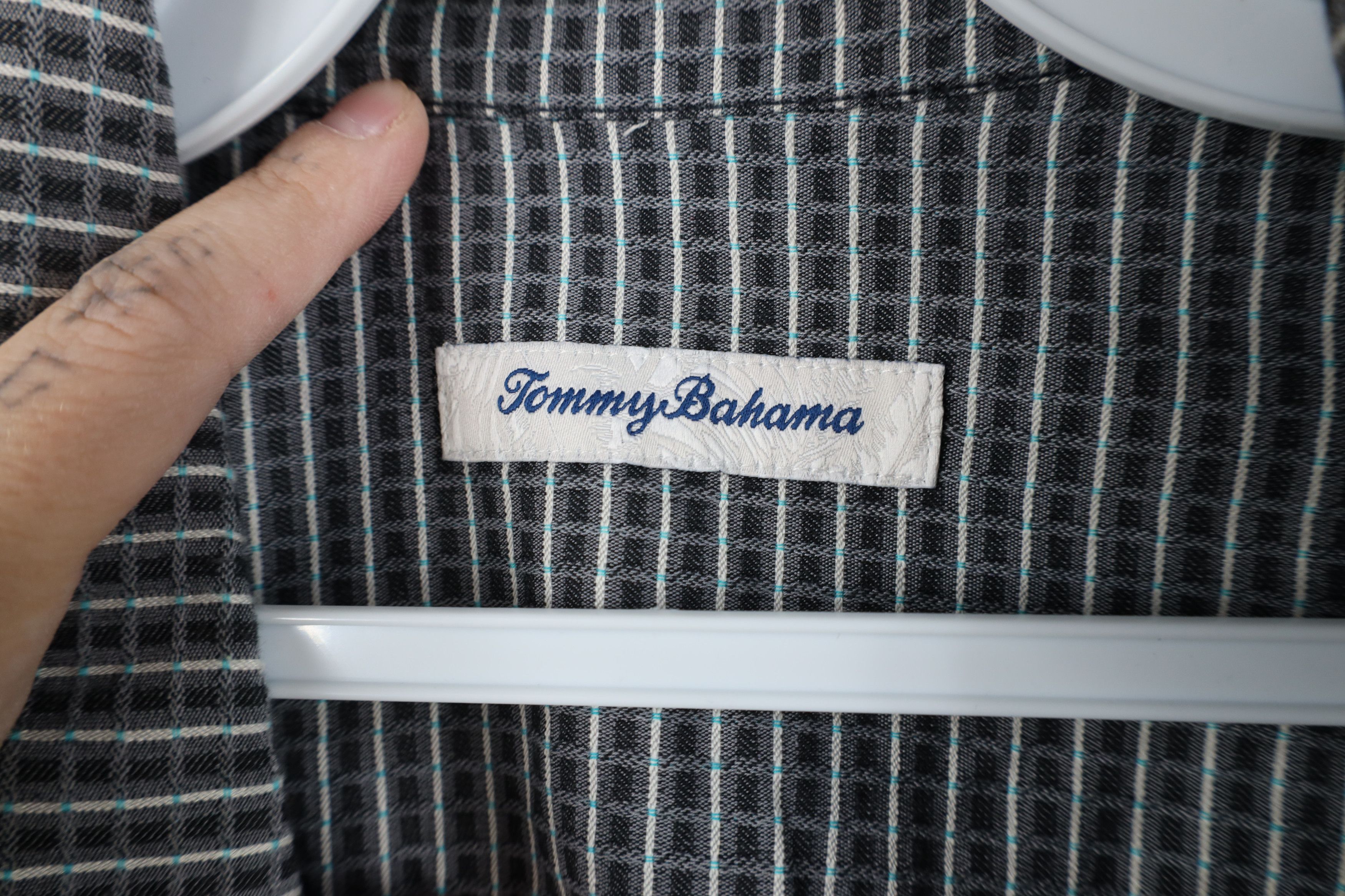 Tommy Bahama Tommy Bahama Striped Seer Sucker Short Sleeve Button Shirt Size US XL / EU 56 / 4 - 8 Thumbnail