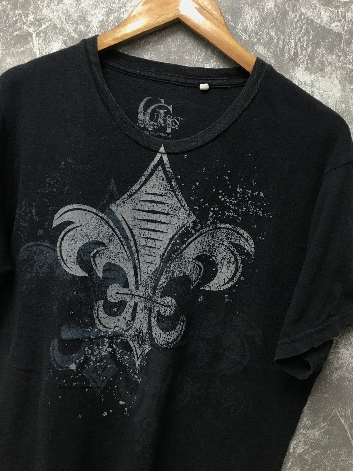 Affliction × Guess × Southpole Guess Affliction Fleur De Lis Y2K Graphic Tee Size US L / EU 52-54 / 3 - 5 Thumbnail