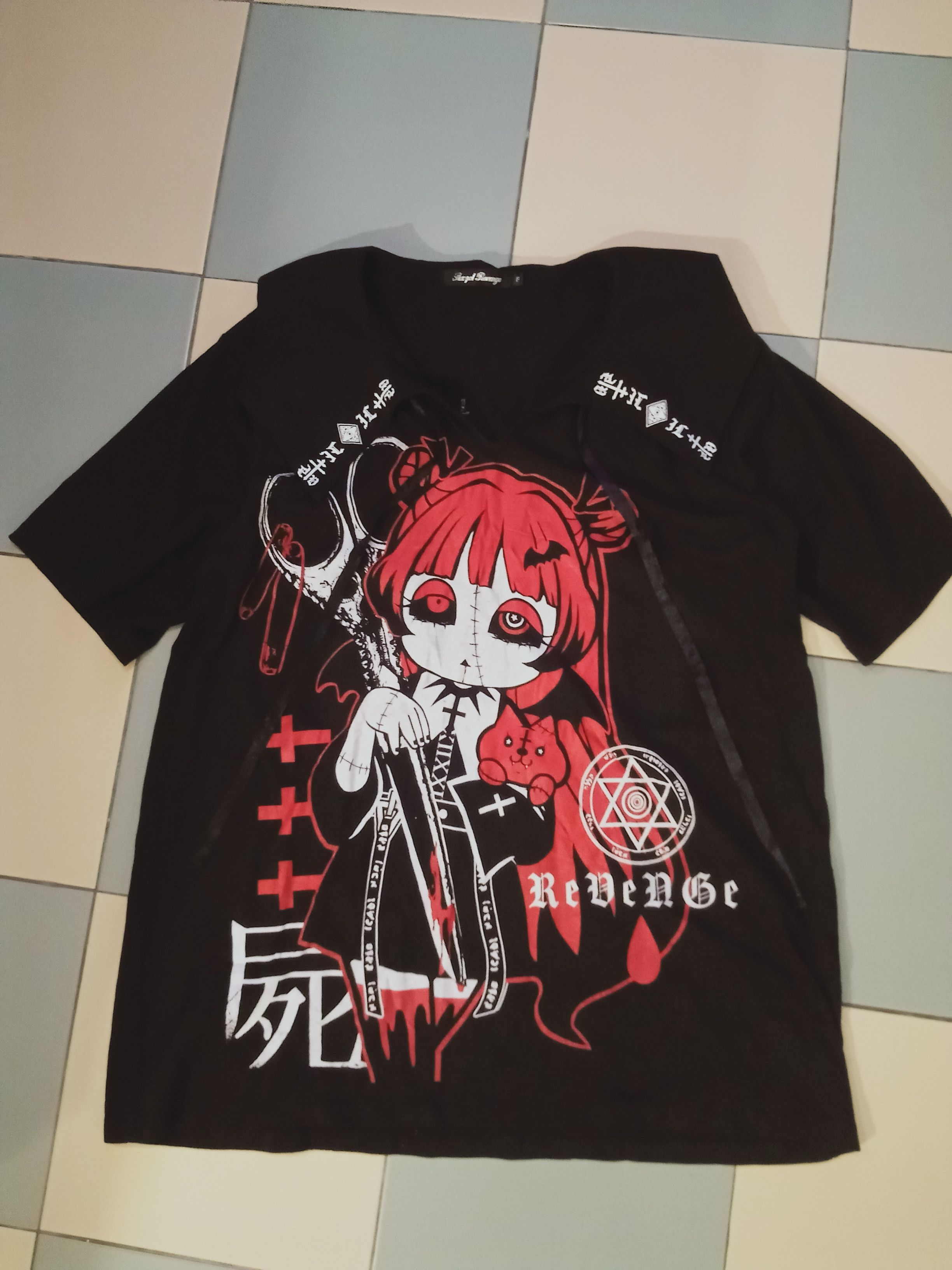 If Six Was Nine Sex Pot Revenge Goth Punk Tee Size US M / EU 48-50 / 2 - 1 Thumbnail