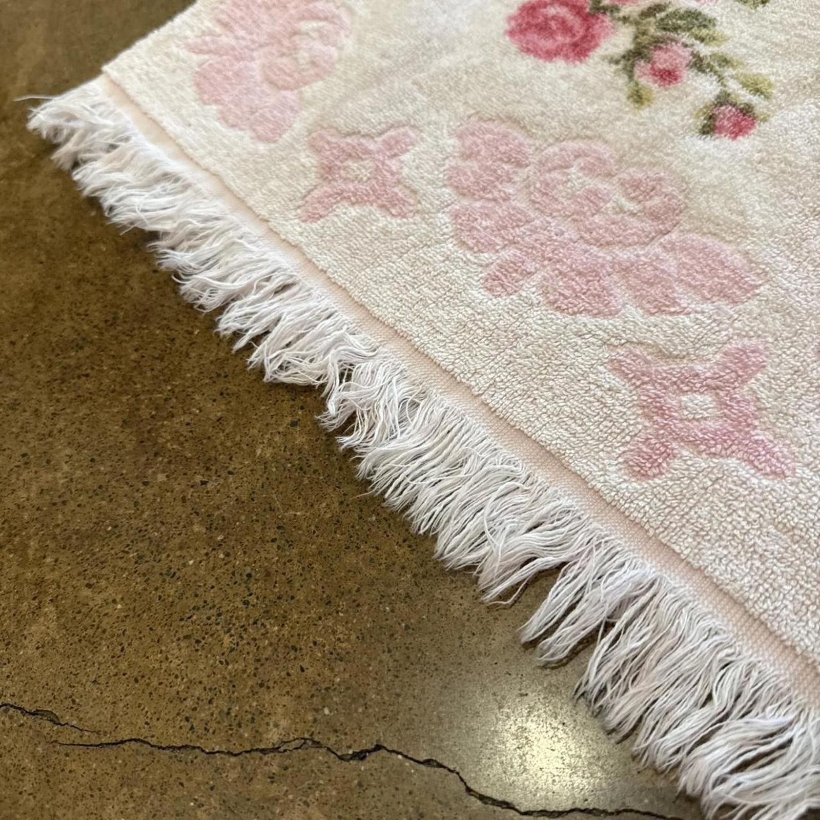 Other Vintage Rose Handmade Towel Floral Top Size ONE SIZE - 3 Thumbnail