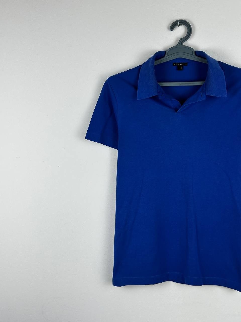 Theory Theory Blue Basic Polo Shirt Size US S / EU 44-46 / 1 - 3 Thumbnail