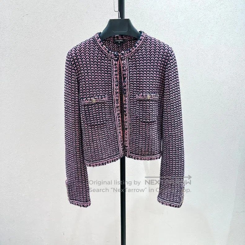 Chanel Chanel 21p purple knitted jacket Size XS / US 0-2 / IT 36-38 - 1 Thumbnail