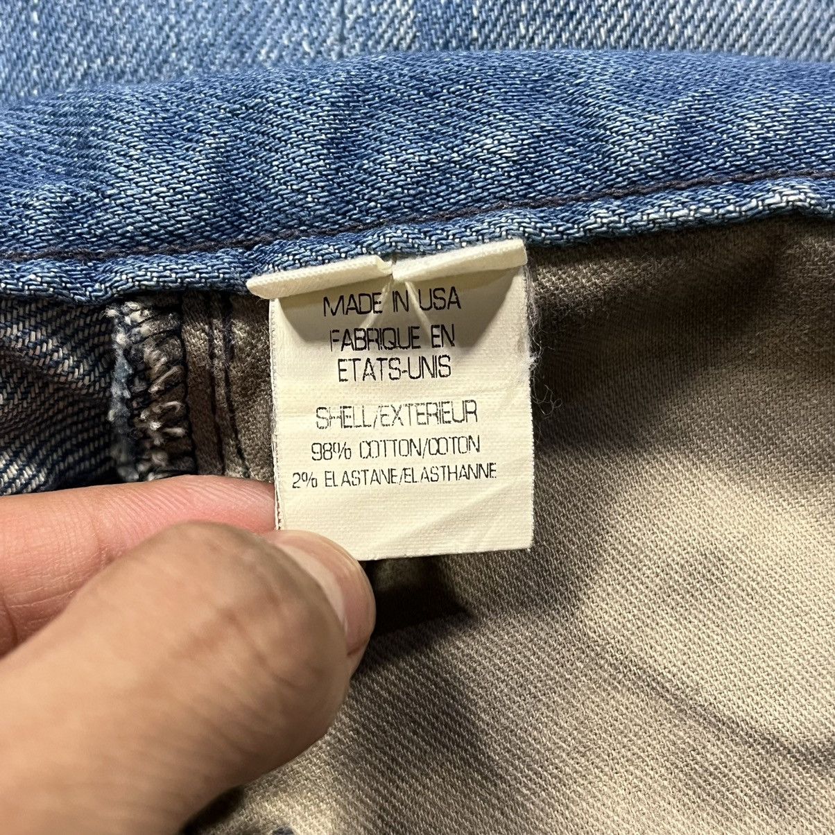 Helmut Lang Vintage Helmut Lang Button Fly Jeans Pants with Buckle Back Size US 34 / EU 50 - 10 Thumbnail