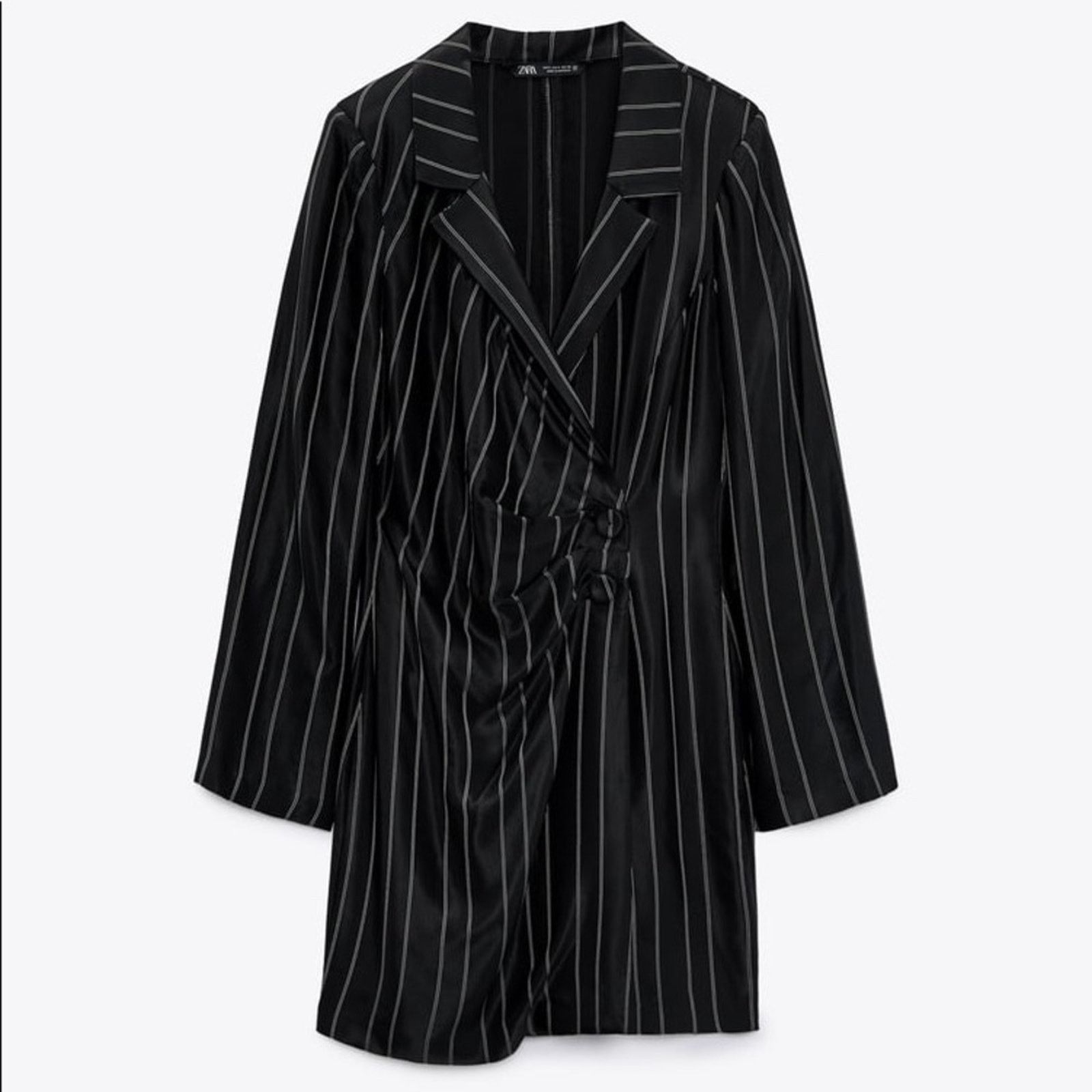 Zara ZARA BLOGGER FAVORITE STRIPED BLAZER DRESS SPECIAL EDITION Size XS / US 0-2 / IT 36-38 - 9 Thumbnail