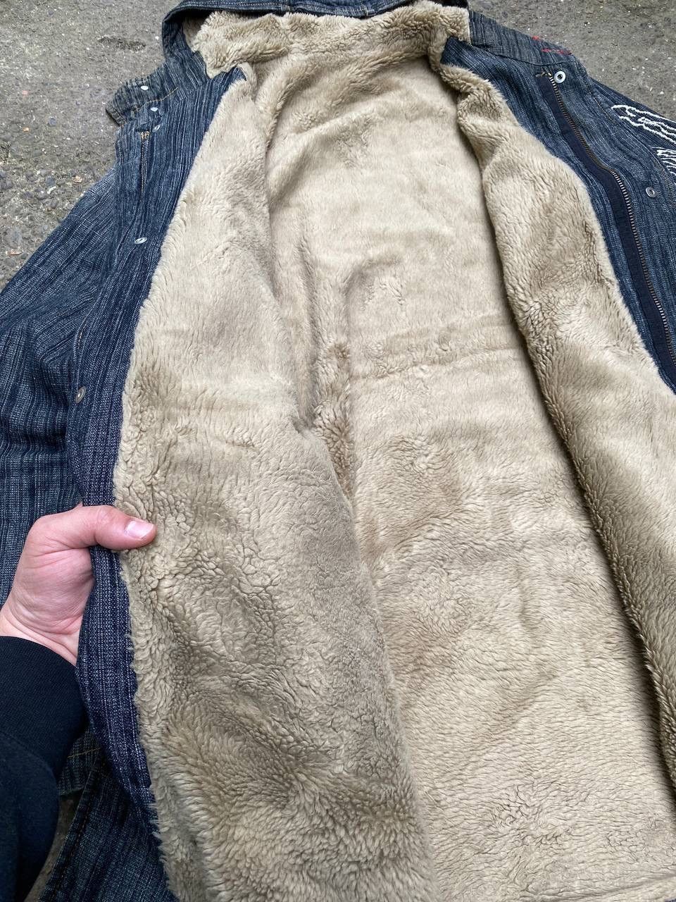 Japanese Brand × Vintage Diesel like if six was nine style mohair distressed jacket Size US XL / EU 56 / 4 - 11 Thumbnail
