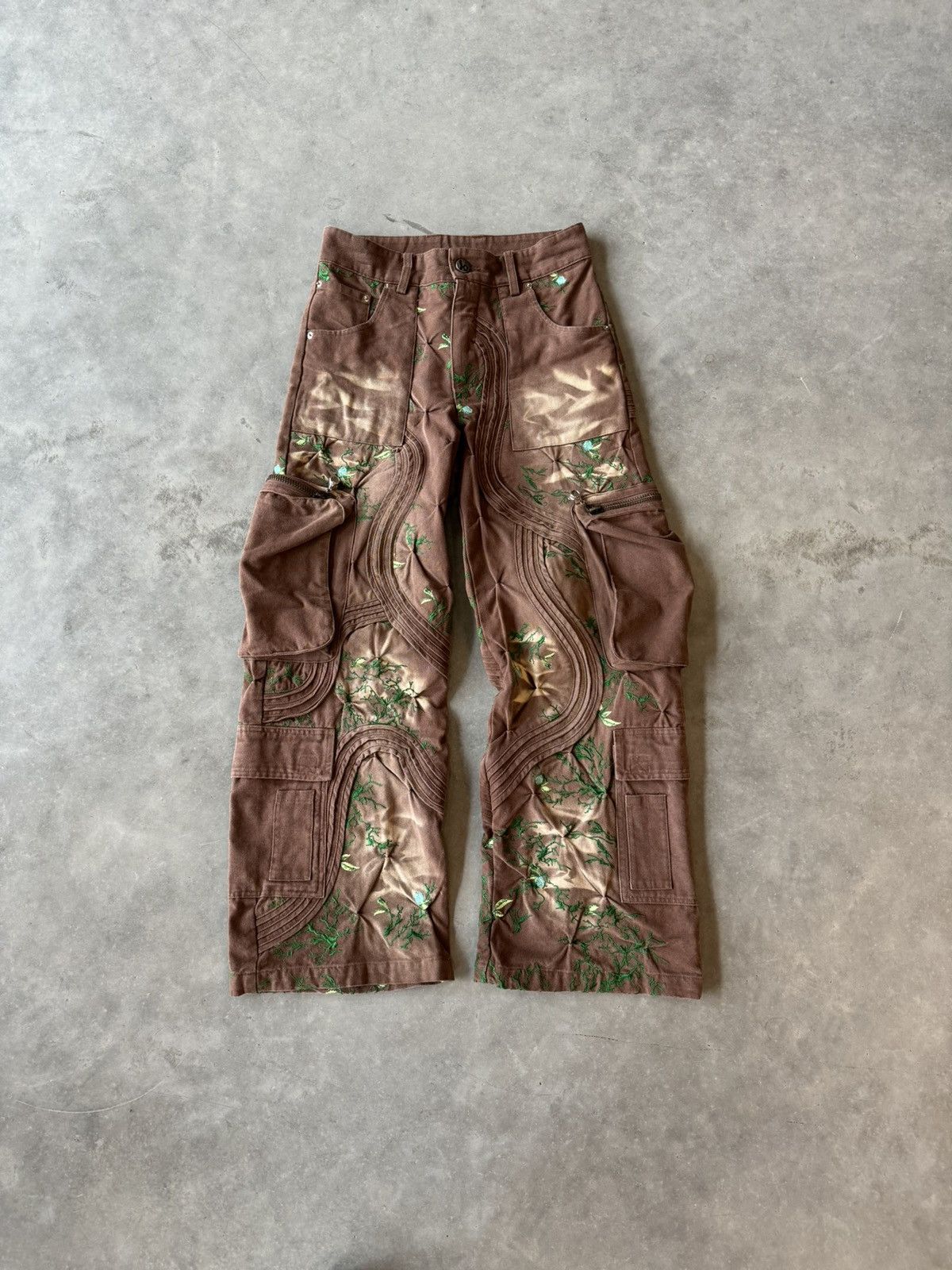 Bad Son Bad Son overgrown cargos brown | Grailed