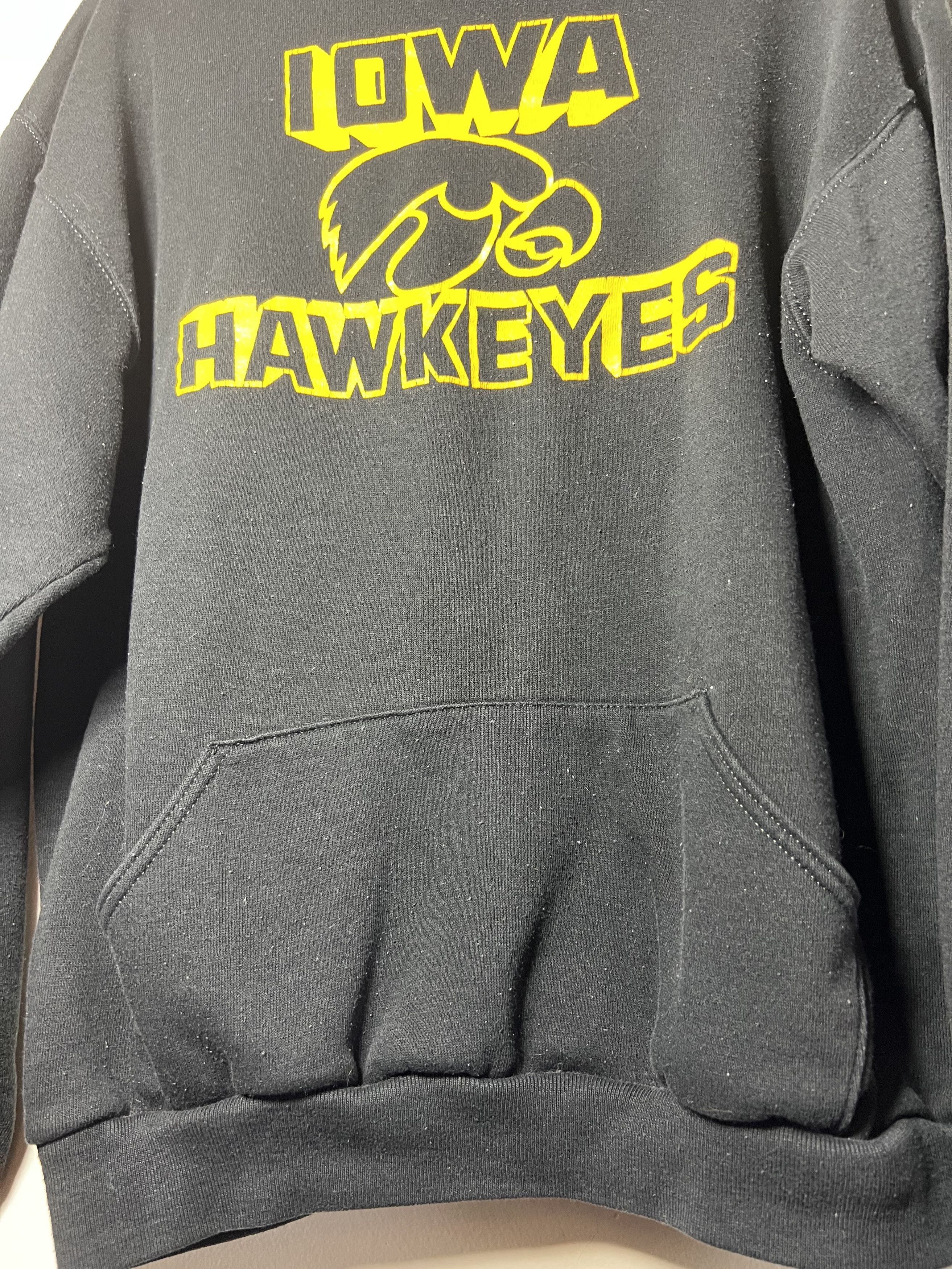 Russell Athletic Vintage Iowa Hawkeyes Russell Athletic Pullover Hoodie Size US L / EU 52-54 / 3 - 3 Thumbnail