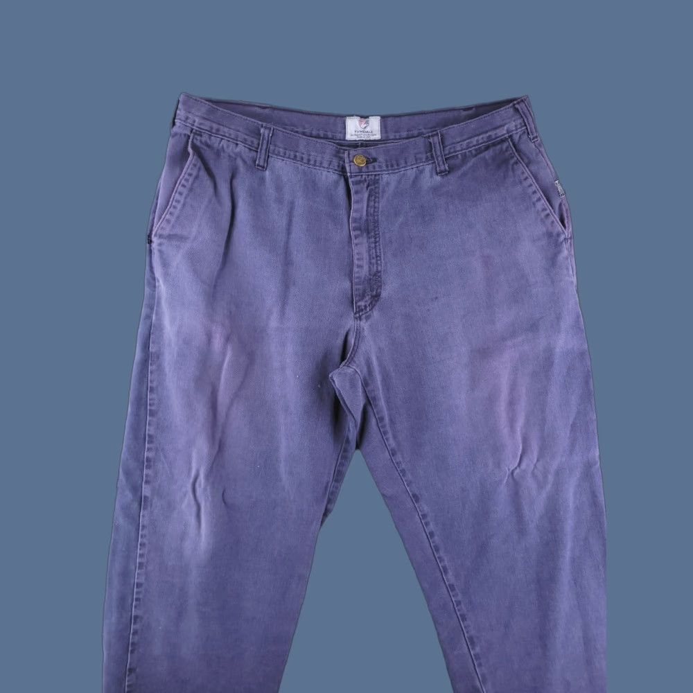 Vintage Tyndale Pants Mens 38x28 Flame-Resistant Orange Chino FR Work Tyndale Mens 38 28 Regular Size US 38 / EU 54 - 1 Thumbnail
