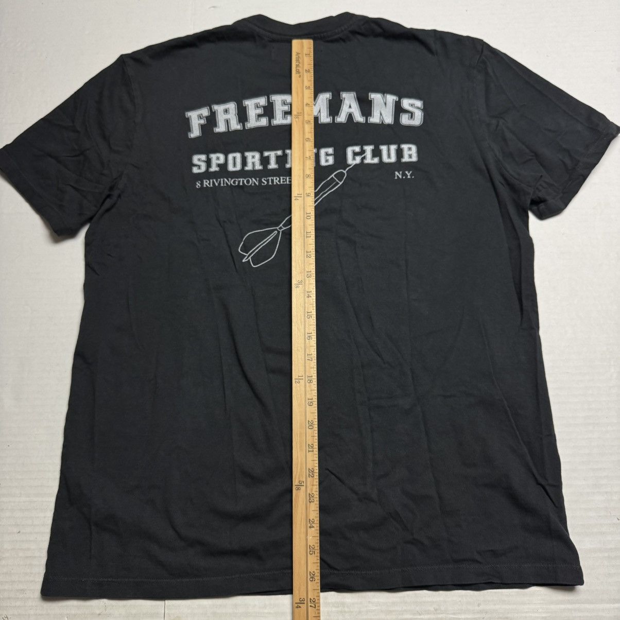 Freemans Sporting Club FREEMANS SPORTING CLUB Bowery Double Sided Graphic T-Shirt Size US M / EU 48-50 / 2 - 11 Thumbnail