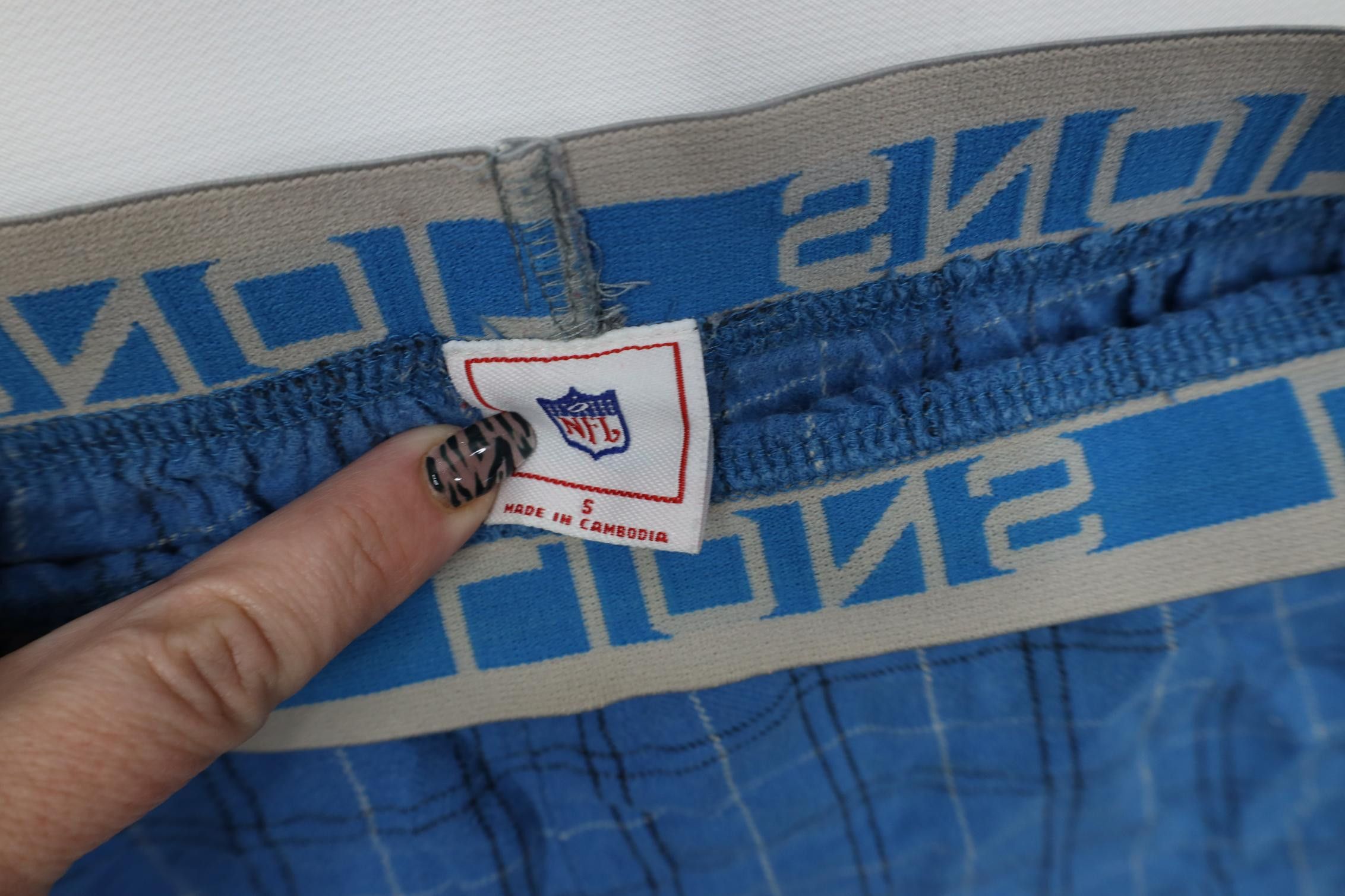 Vintage Vintage Y2K Detroit Lions Football Flannel Pajamas Pants Size US 32 / EU 48 - 8 Thumbnail