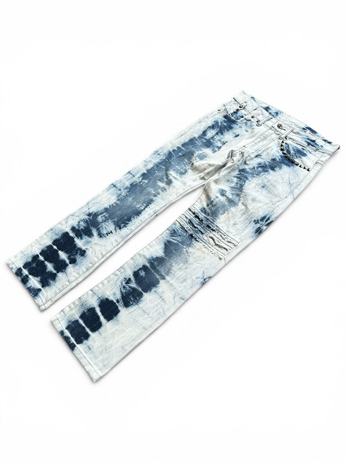 semanticdesign 31/28 - S/S 2008 Semanticdesign bleach studded pocket jeans Size US 31 - 4 Thumbnail