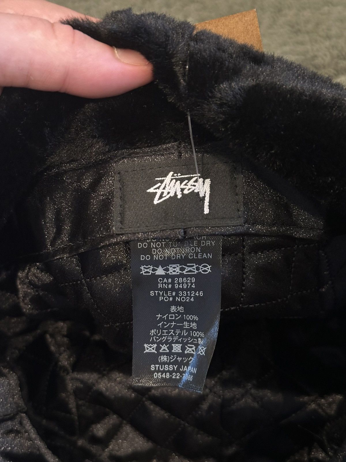 DENIM TEARS × Stussy Stussy x Denim Tears Elmer Earflap fur Hat Size ONE SIZE - 4 Thumbnail