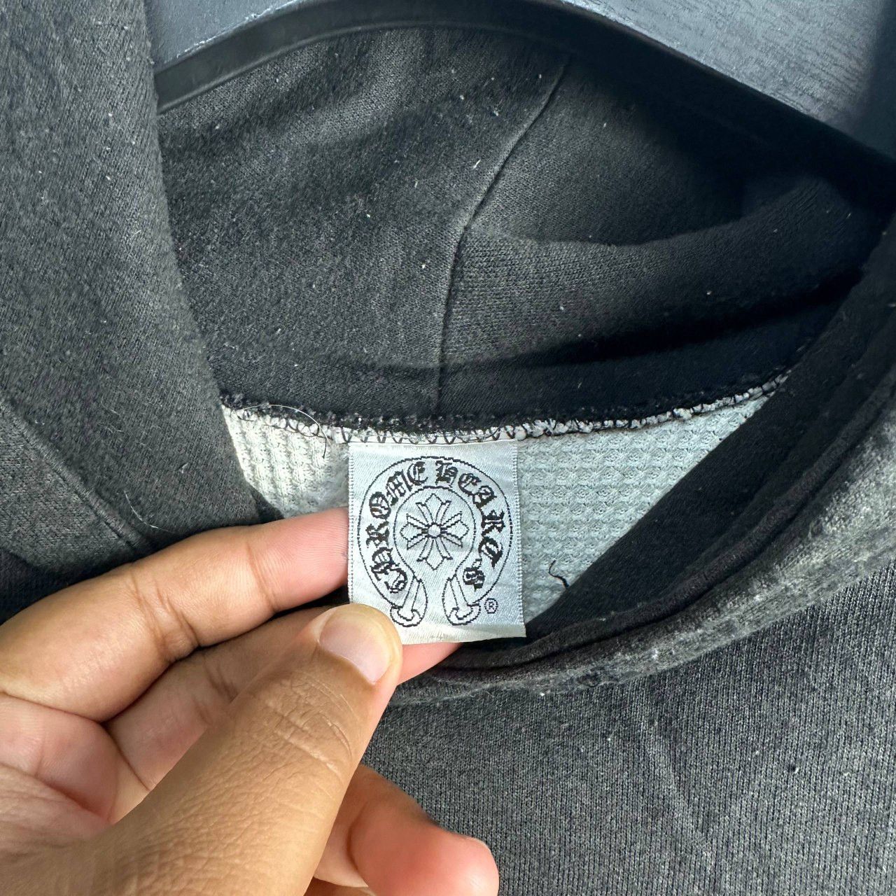 Chrome Hearts Vintage Chrome Hearts Waffle Thermal Lining Hoodie Size US M / EU 48-50 / 2 - 3 Thumbnail