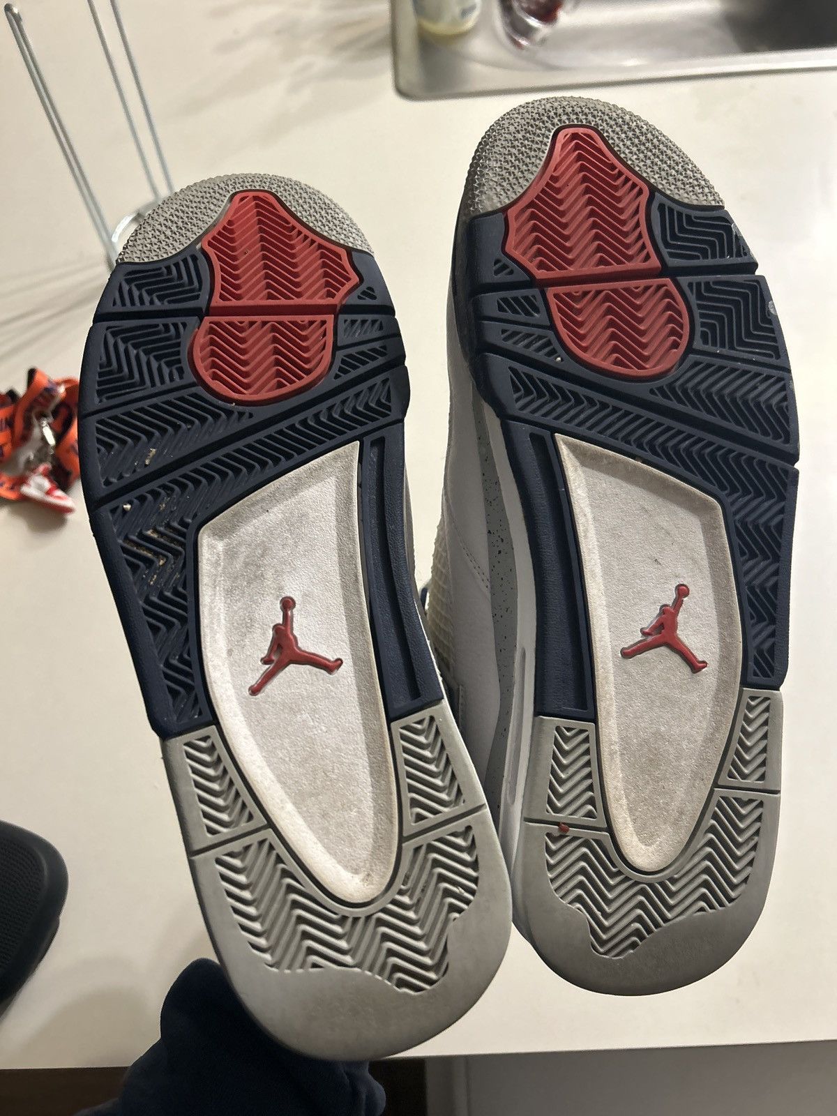 Jordan Brand Jordan 4 Midnight Navy Size US 10 / EU 43 - 6 Thumbnail