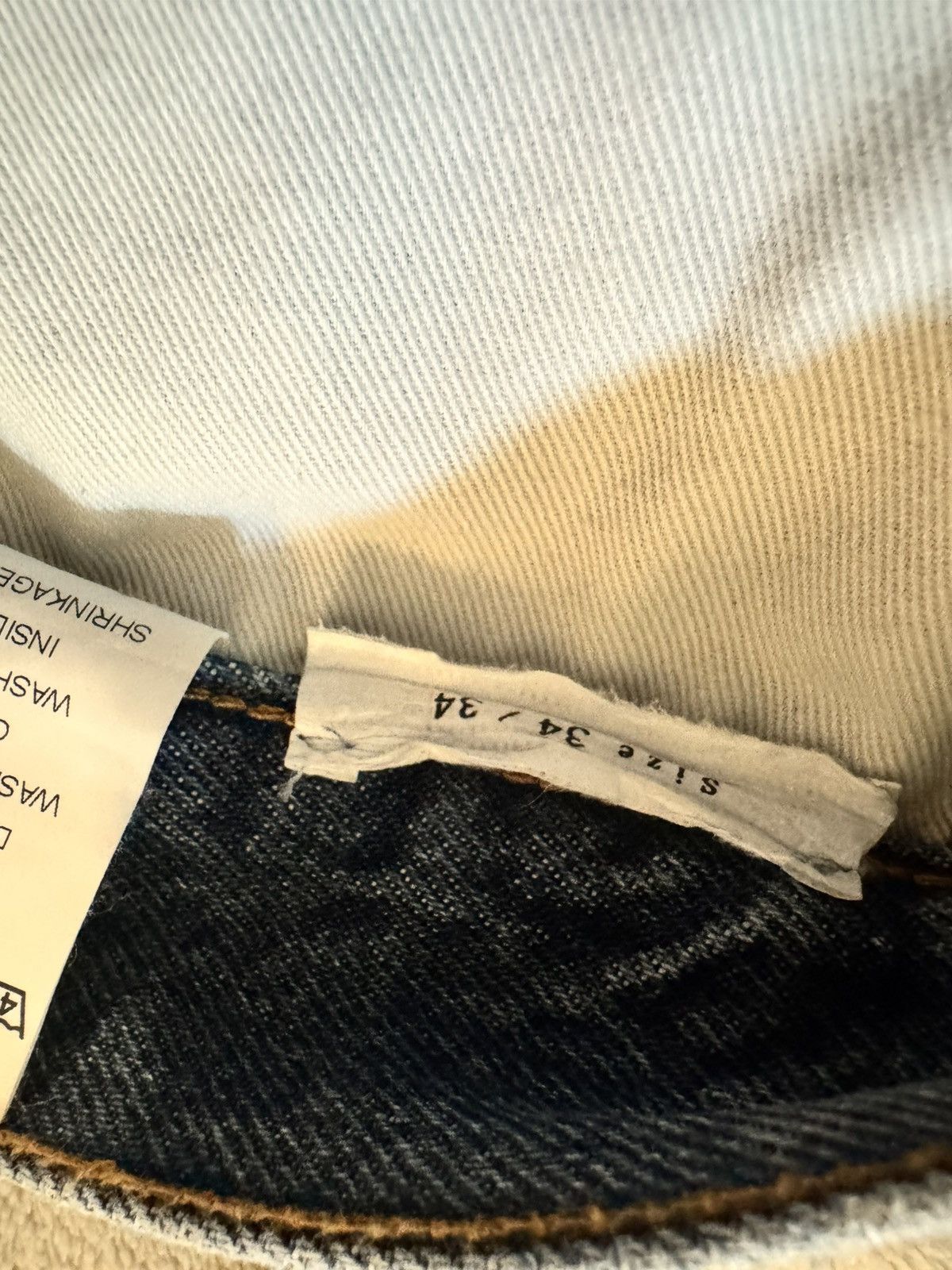 Sunflower Light Wash Jeans Size US 34 / EU 50 - 3 Thumbnail