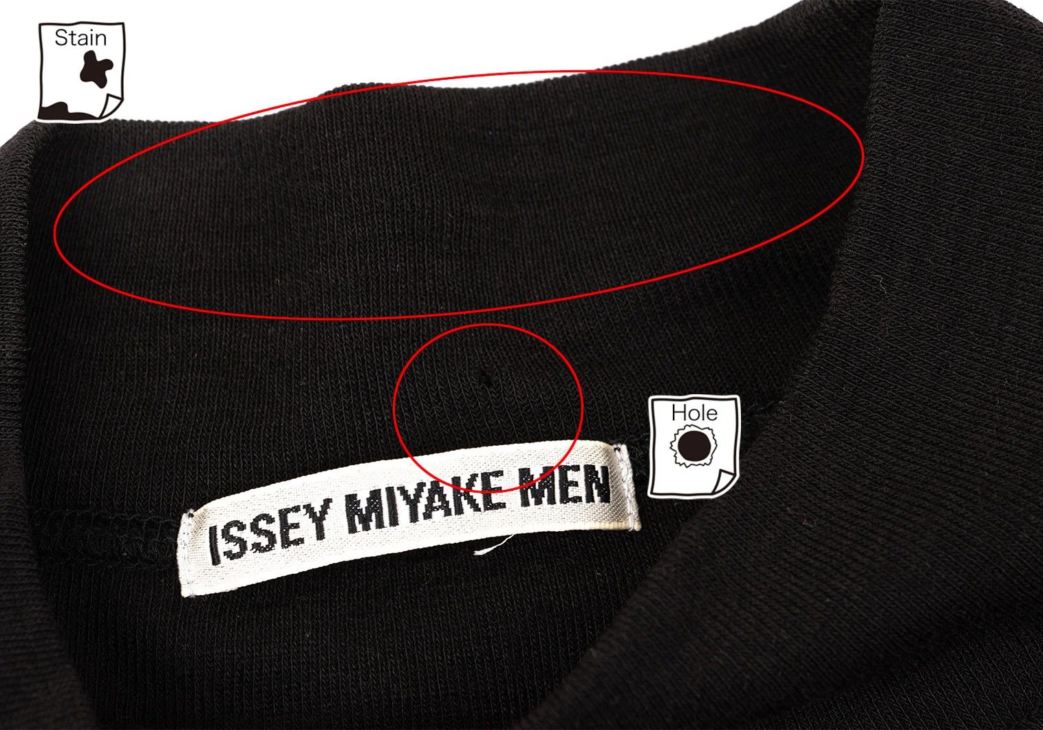 Issey Miyake Wool Mock Neck Knit Top in Black, Size M Size US M / EU 48-50 / 2 - 5 Thumbnail