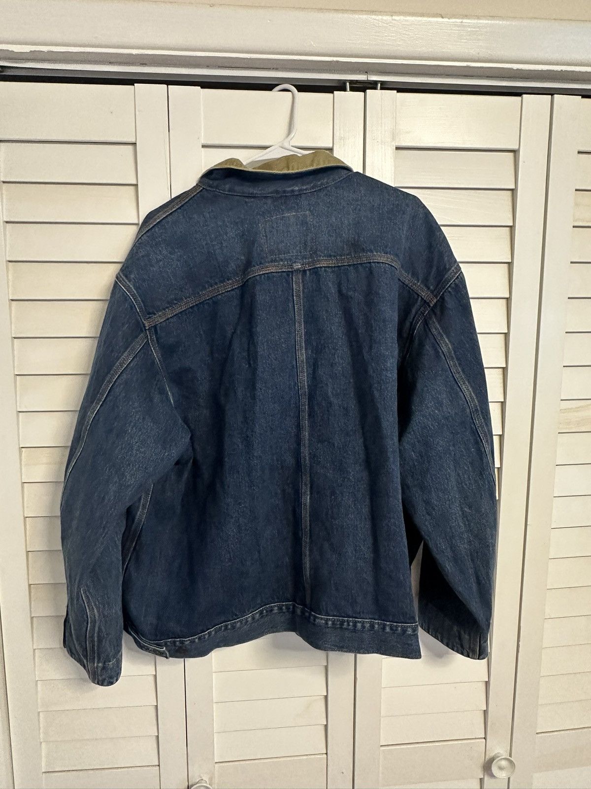 Levi's Levi Premium Cord Collar Work Jacket Size US XL / EU 56 / 4 - 4 Thumbnail