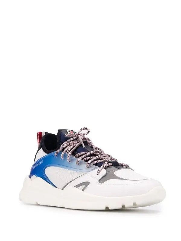 Moncler Moncler Anakin Sneakers Trevor Scarpa White Chunky Sneakers Size US 10 / EU 43 - 1 Thumbnail