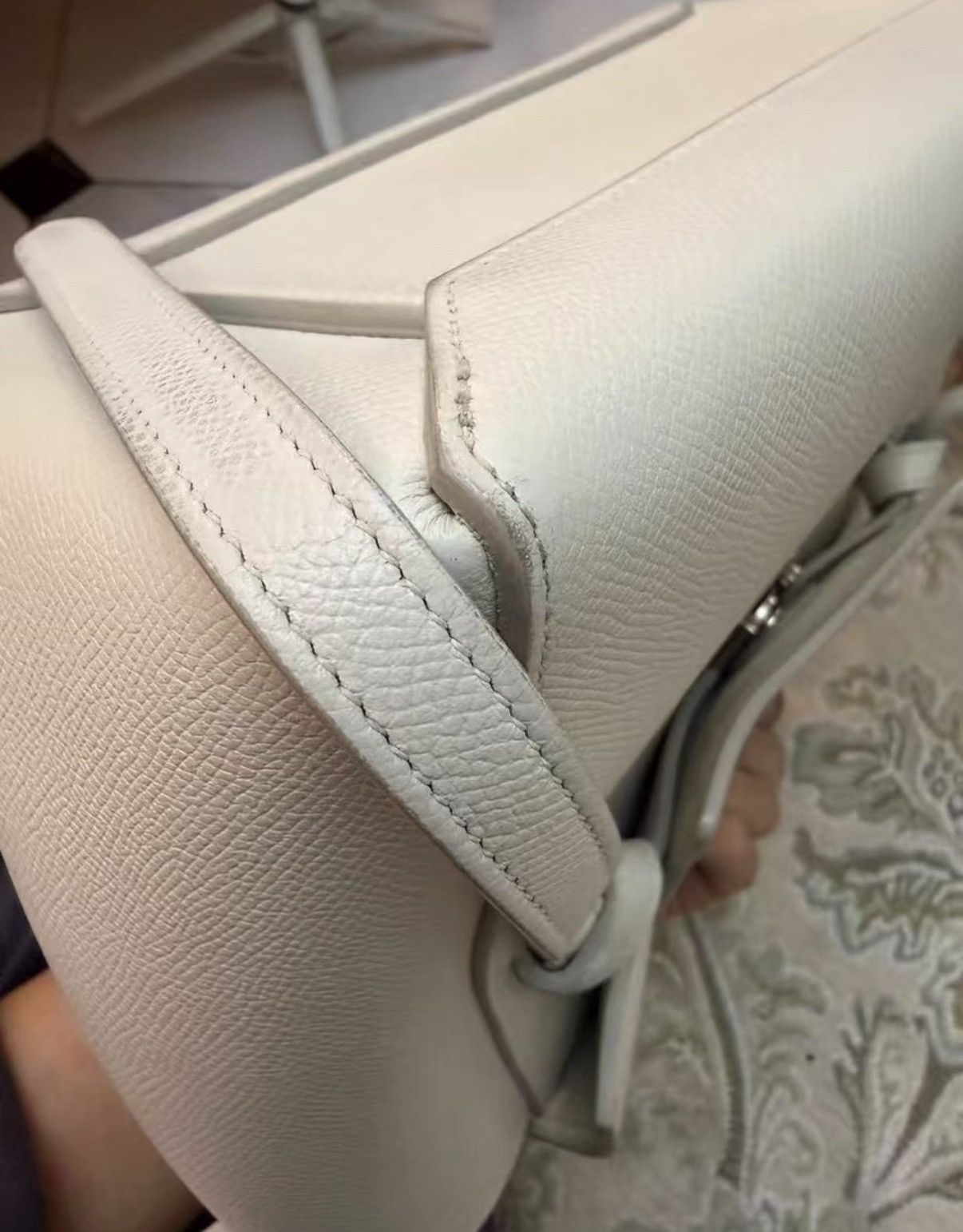Celine Celine Belt Nano Bag in Elephant Gray Size ONE SIZE - 7 Thumbnail
