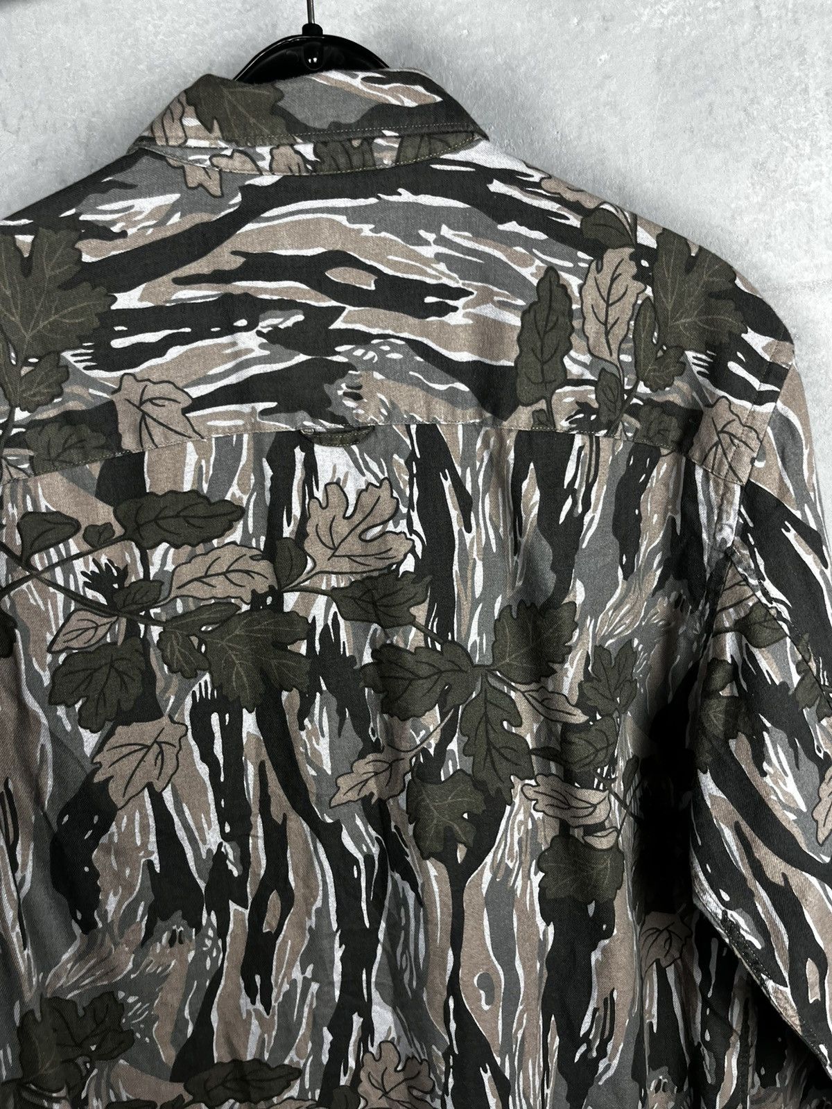 Allsaints Allsaints Leaf Forest Camo Pattern Hidden Shirt Size US M / EU 48-50 / 2 - 13 Thumbnail