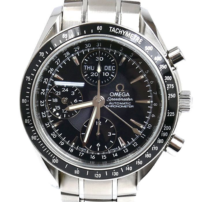 Omega OMEGA Speedmaster Triple Calendar Stainless Steel Watch Metal Automatic 3220.50 DUTY FREE for USA