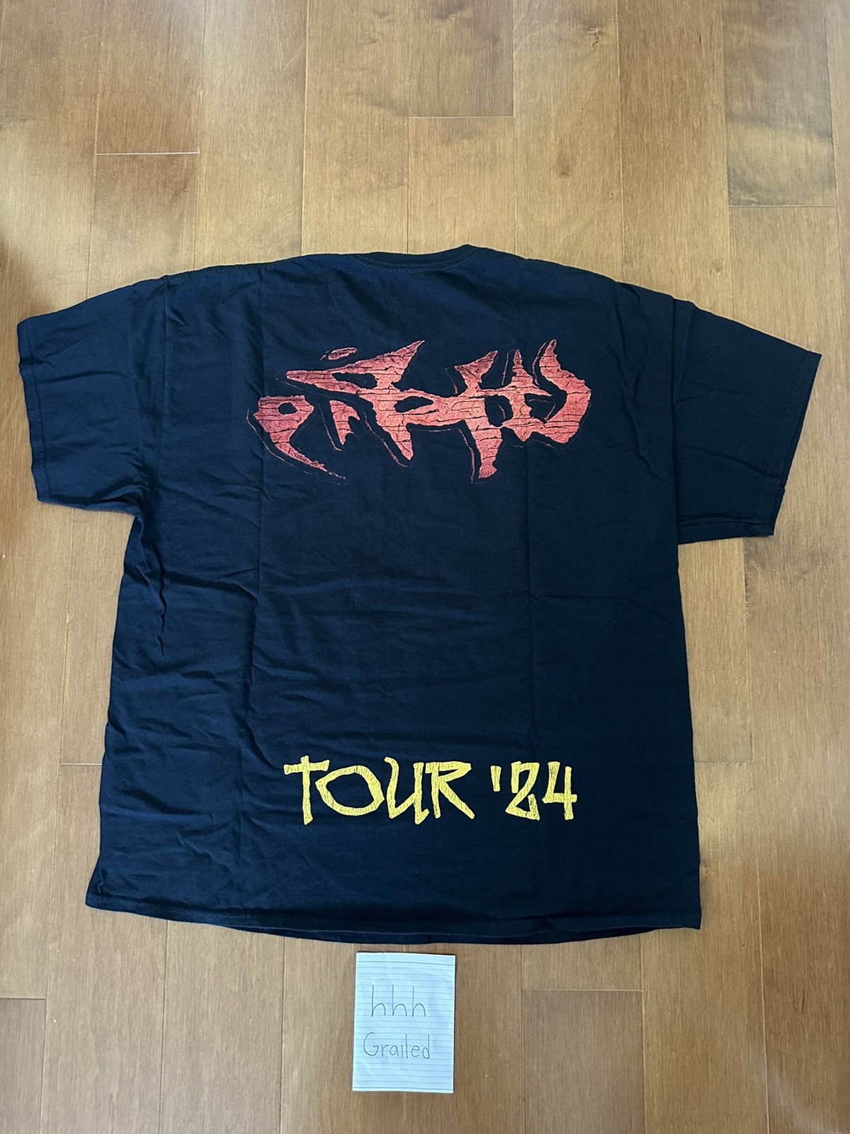 Travis Scott EUROPE EXCLUSIVE UTOPIA TOUR TEE TRAVIS SCOTT Size US XL / EU 56 / 4 - 1 Thumbnail
