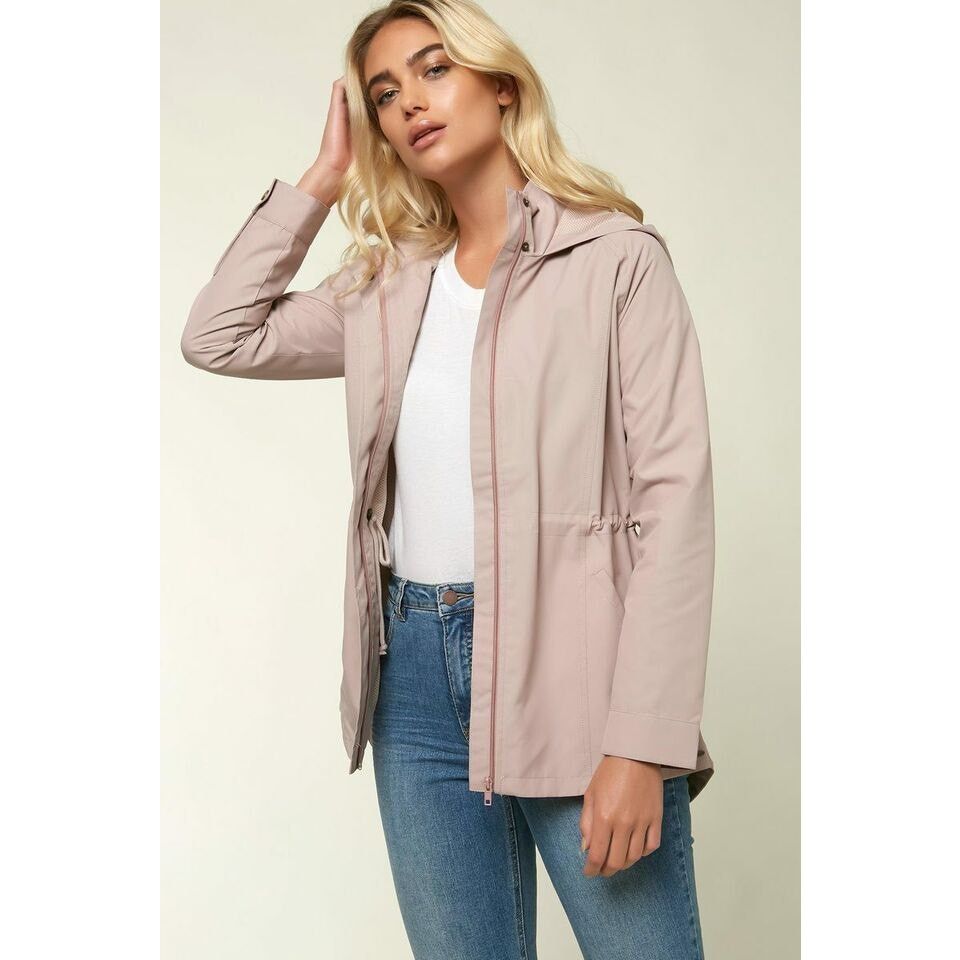 O'Neill O'Neill Gayle Full Zip Waterproof Cinched Jacket Pink M Size M / US 6-8 / IT 42-44 - 1 Thumbnail