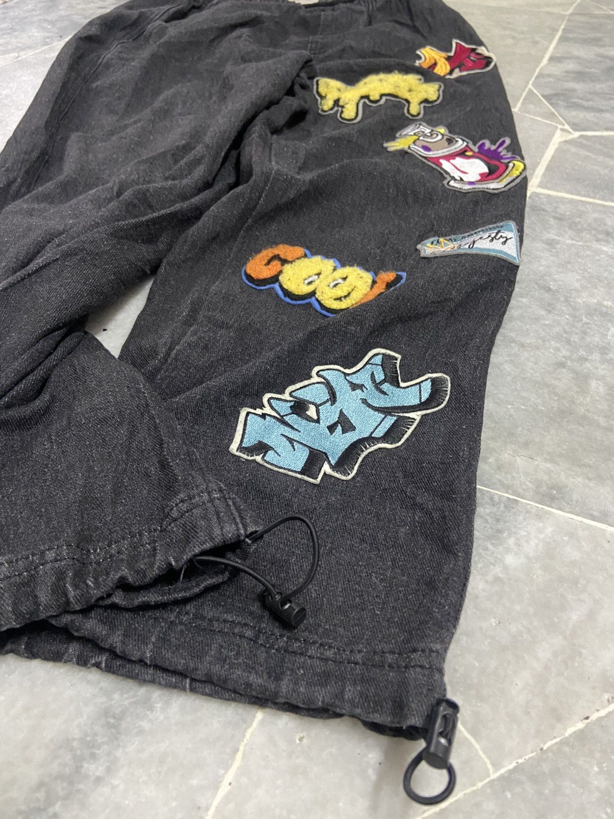 Japanese Brand in The Attic Homme Patches Jeans Size US 33 - 10 Thumbnail