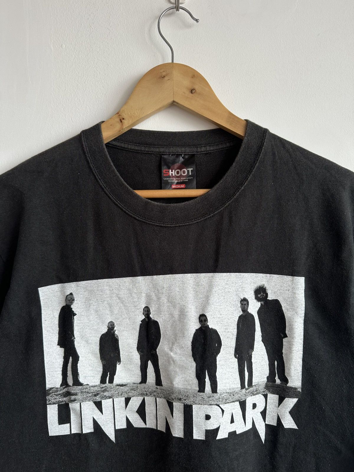 Band Tees × Vintage Vintage Likin Park Asia World Tour 2007 Band Rock Tshirt Size US M / EU 48-50 / 2 - 1 Thumbnail