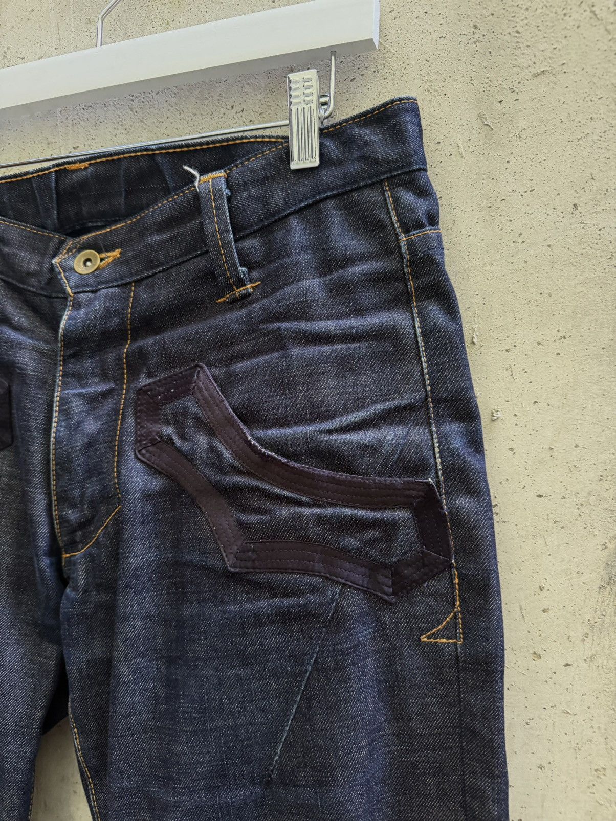 Number (N)ine SS09 Number Nine "Lonesome Heroes" Selvedge Jeans Size US 32 / EU 48 - 4 Thumbnail