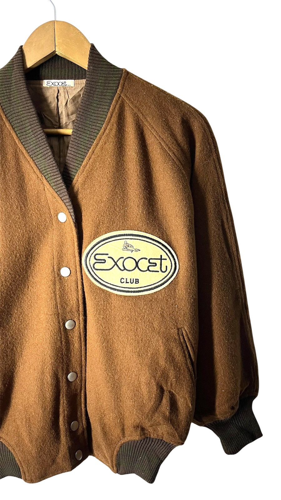 Longchamp EXOCET CLUB PRODUCE BY LONGCHAMP WOOL VARSITY JACKET Size US M / EU 48-50 / 2 - 2 Thumbnail