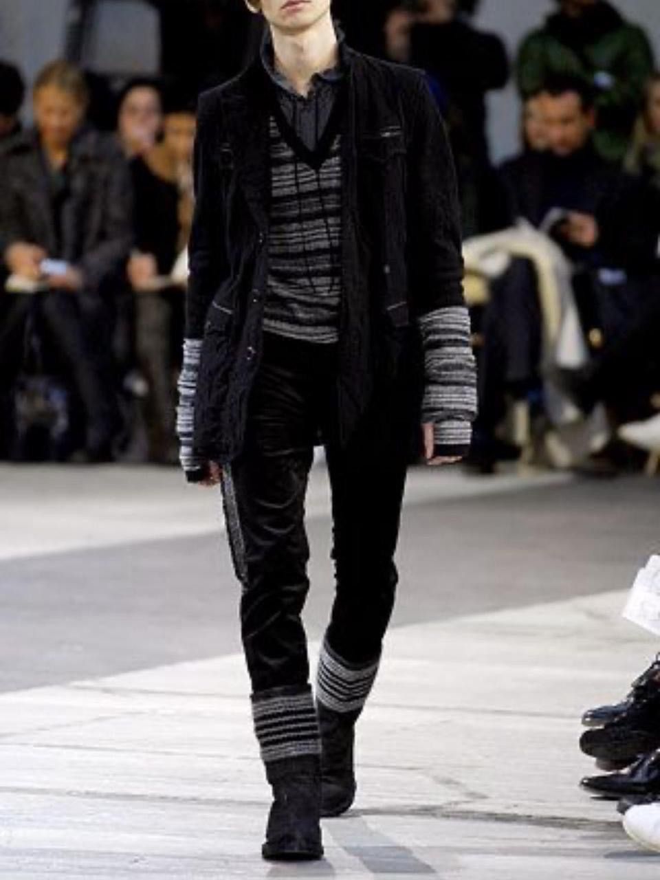 Number (N)ine number (n)ine aw07 "love god murder" leather pull up boots Size US 10 / EU 43 - 7 Thumbnail