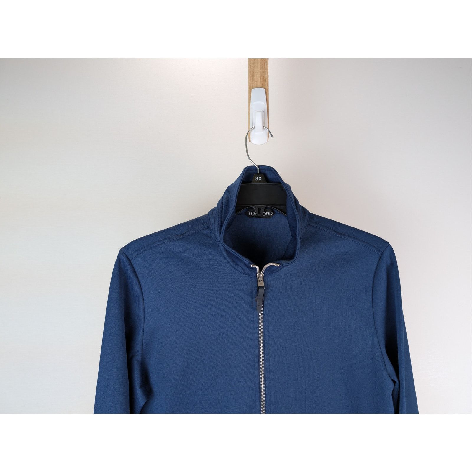 Tom Ford o1rshd1 Techno tracksuit Jacket in Midnight Blue Size US S / EU 44-46 / 1 - 2 Thumbnail