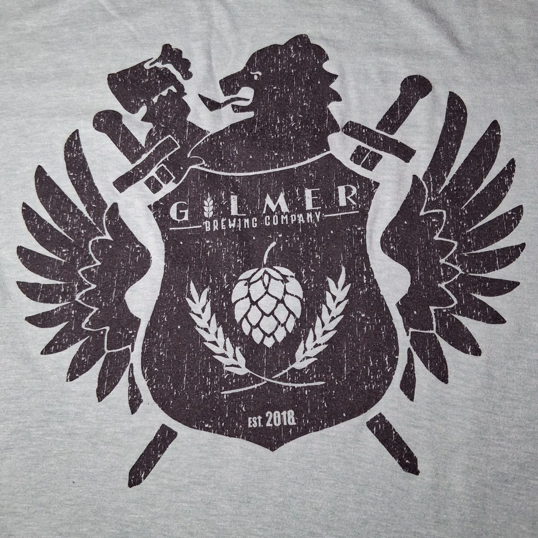 Vintage VINTAGE Gilmer Brewing Company Shirt Men 2XL Green Texas Craft Beer Brewery Hops Barley shirt 2XL Green District Crew Neck graphic Men Size US XXL / EU 58 / 5 - 2 Thumbnail