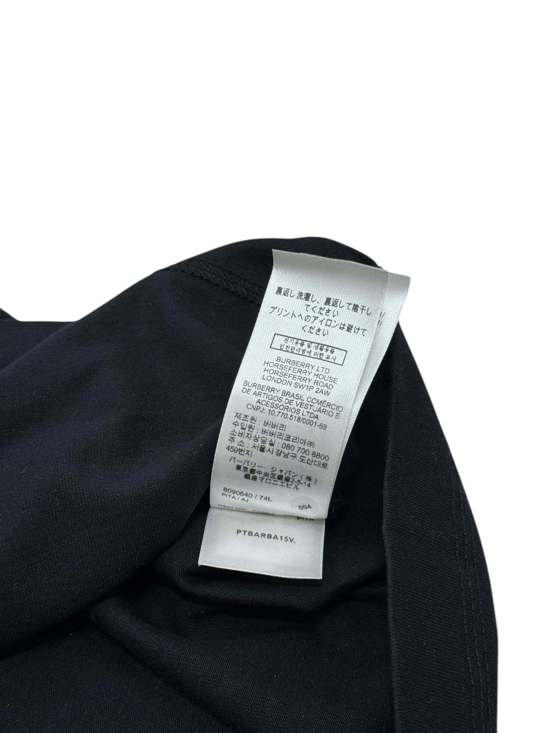 Burberry Burberry Black & Green Logo T-Shirt Size US M / EU 48-50 / 2 - 7 Thumbnail