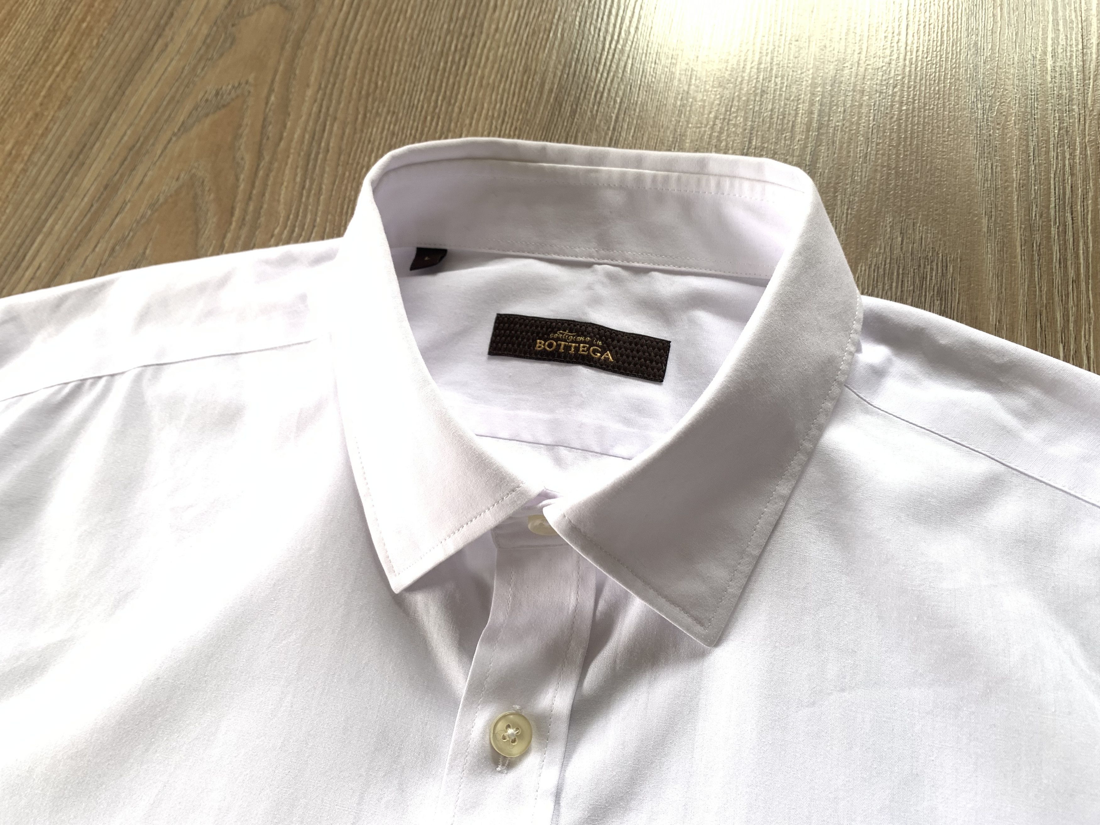 Other Bottega White Cotton Shirt Size US L / EU 52-54 / 3 - 4 Thumbnail